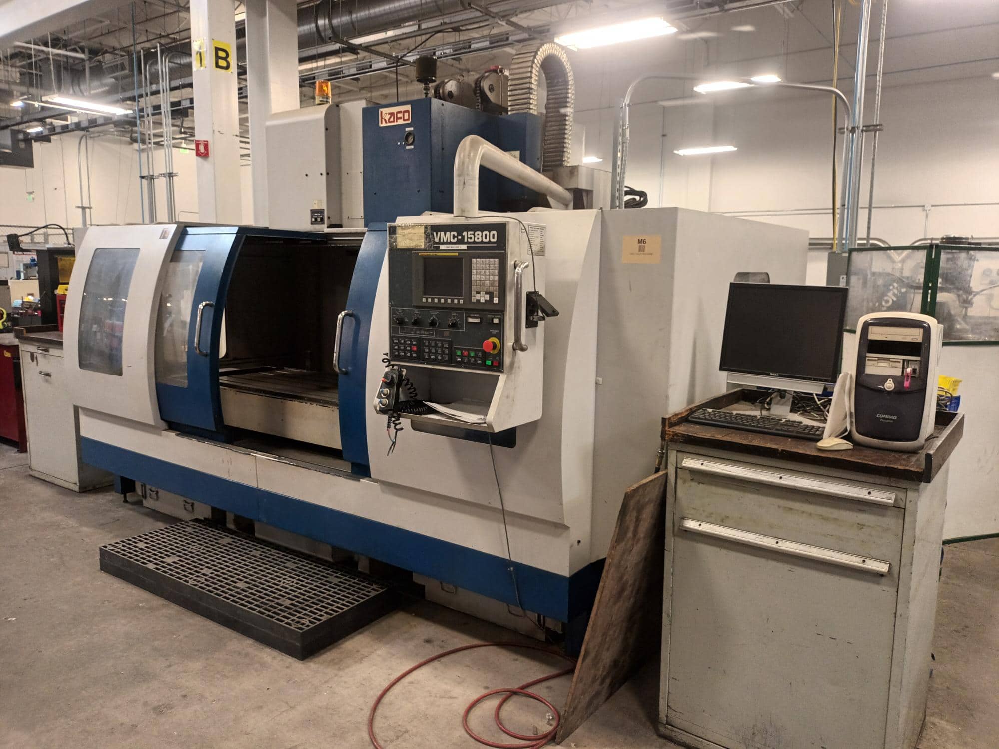 KaFo VMC-15800 CNC VMC, 2006 - 60" x 31" Travels, Fanuc Control - Image 4