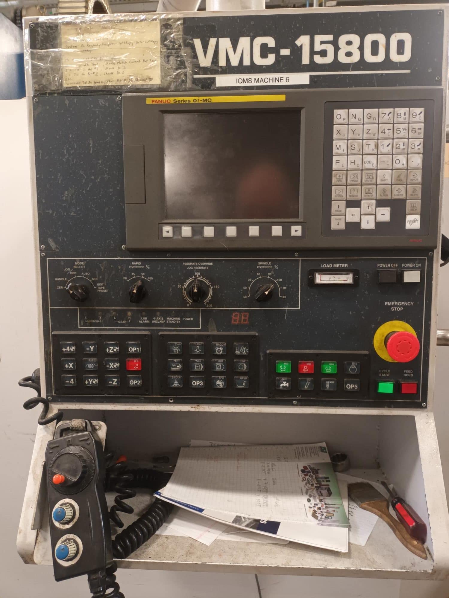KaFo VMC-15800 CNC VMC, 2006 - 60" x 31" Travels, Fanuc Control - Image 2