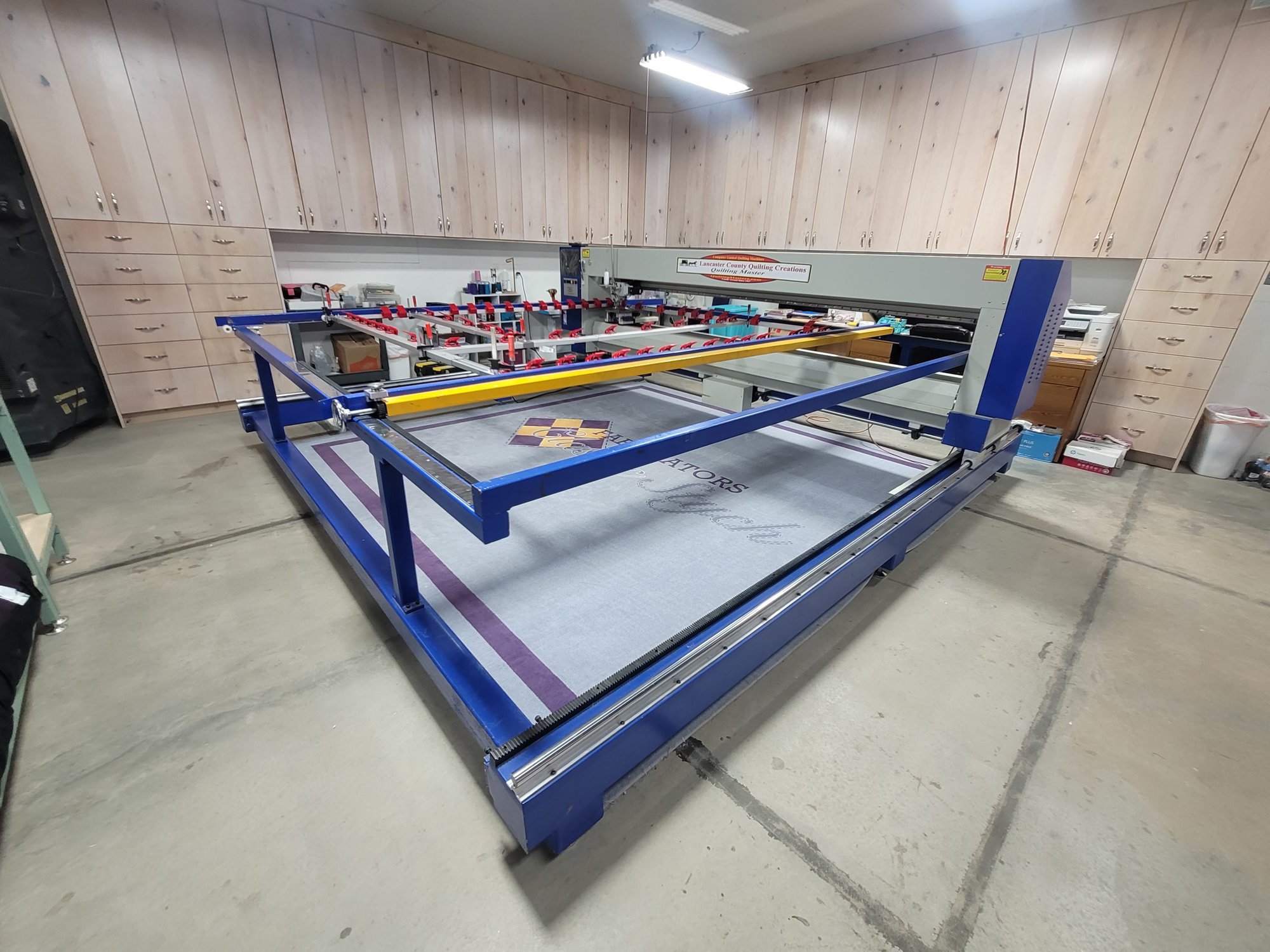 Lancaster Quilting Master IV-XTI Full Frame CNC Quilting Machine, 2020 - Image 8