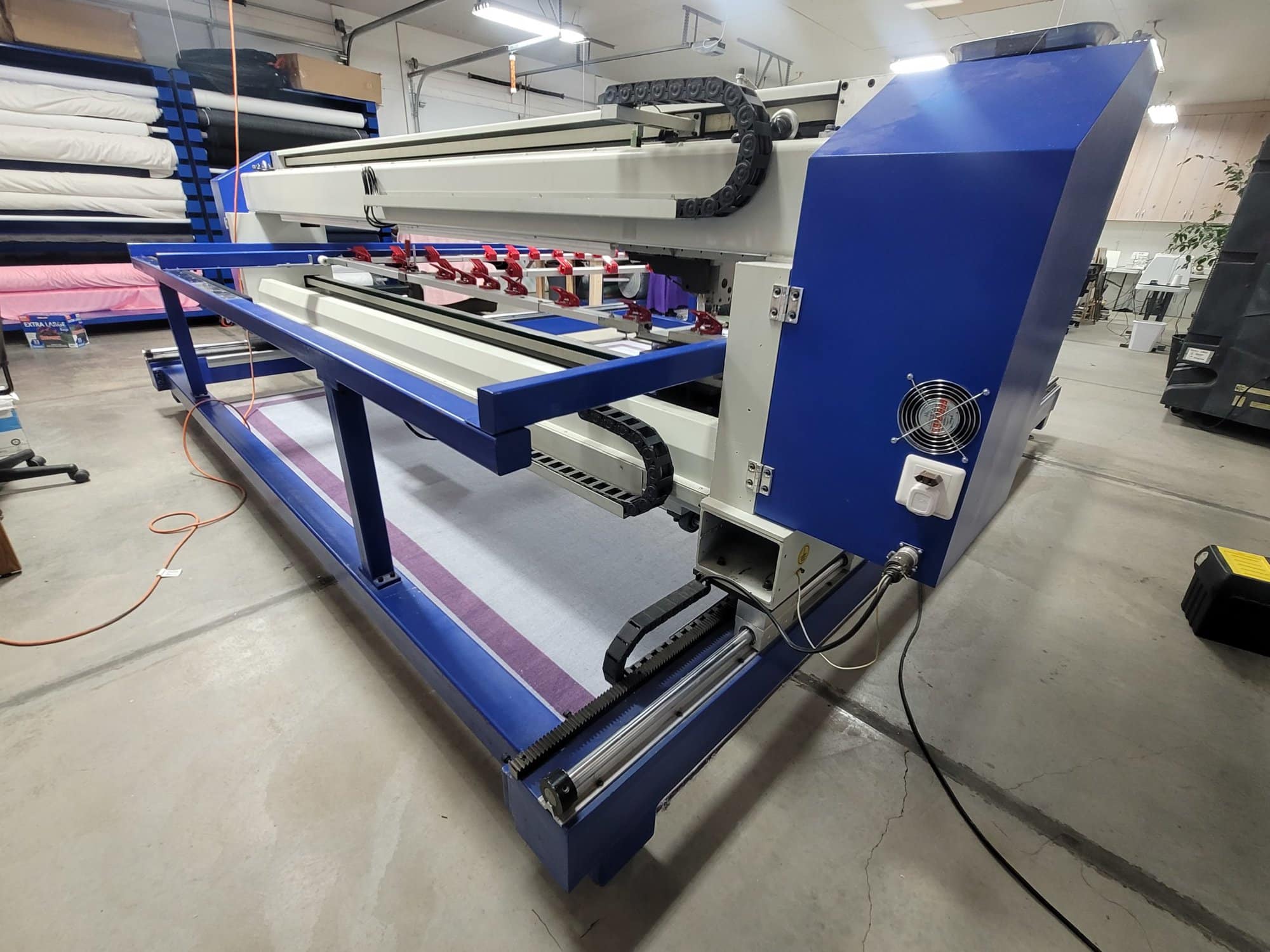 Lancaster Quilting Master IV-XTI Full Frame CNC Quilting Machine, 2020 - Image 6