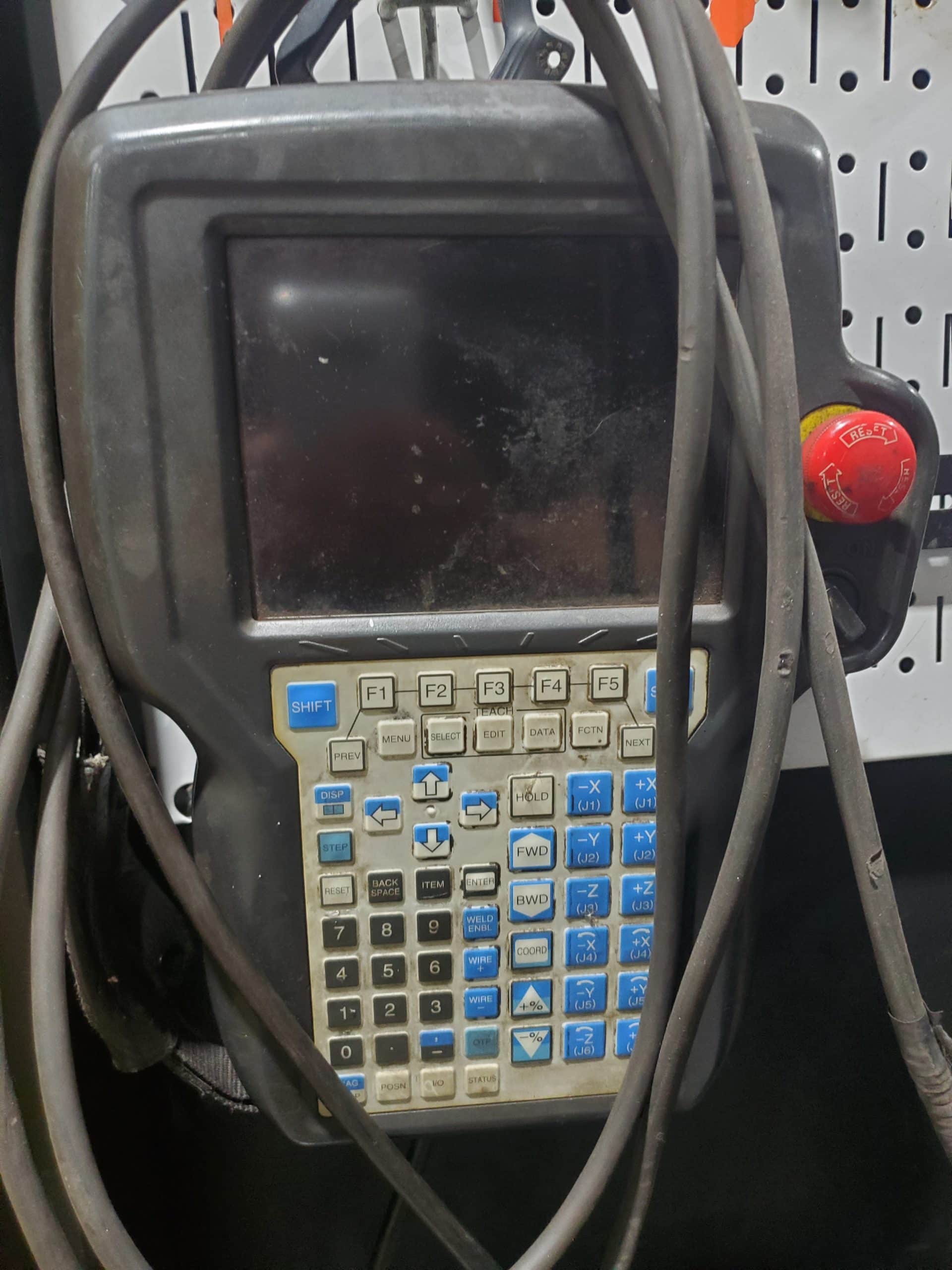 Lincoln System 40 Robotic Welding Cell, Power Wave 455M/STT, 2007 - New Head Included. - Image 7