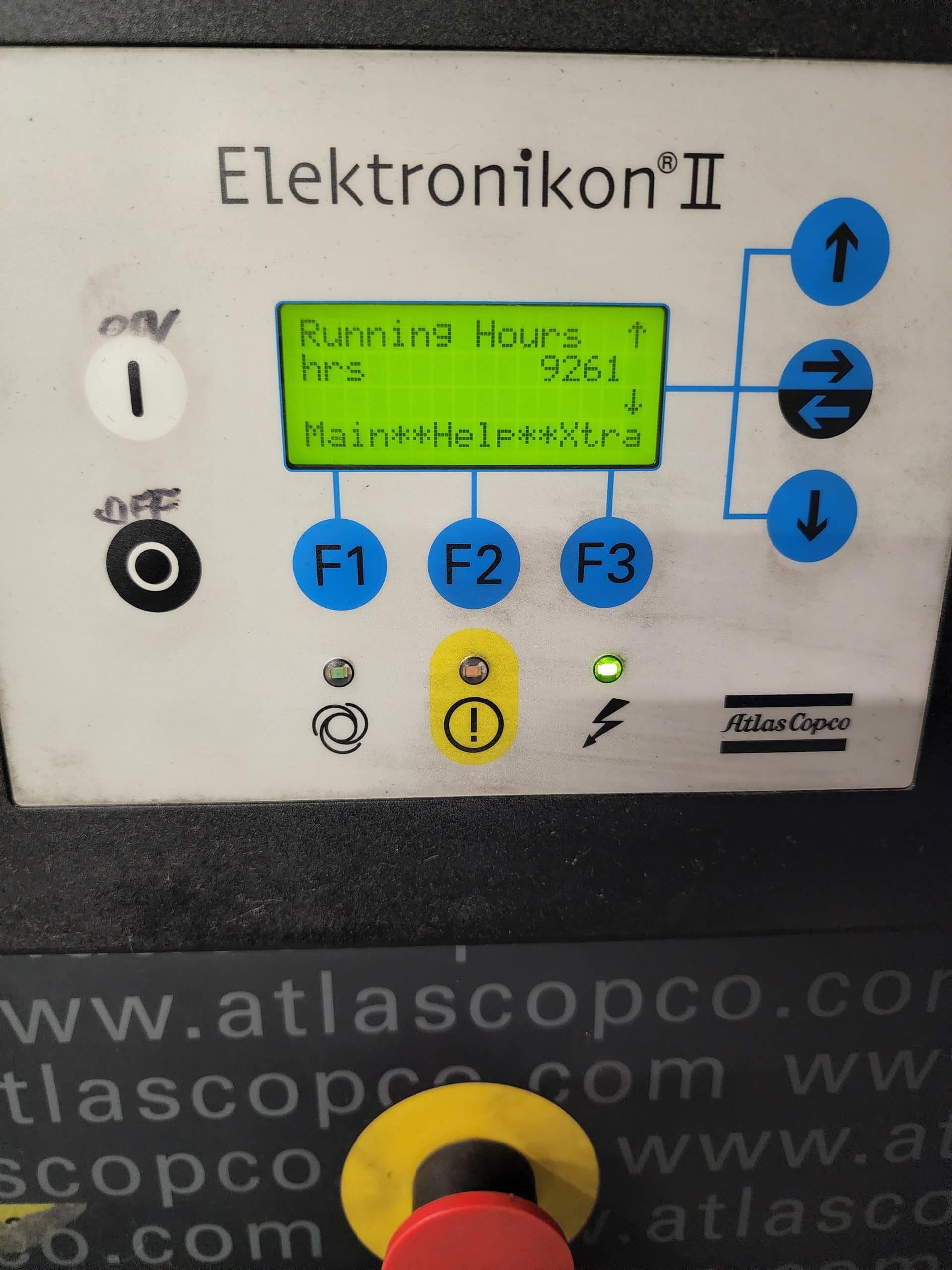 50 HP Atlas Copco GA37FF Compressor, 2008 - Image 2