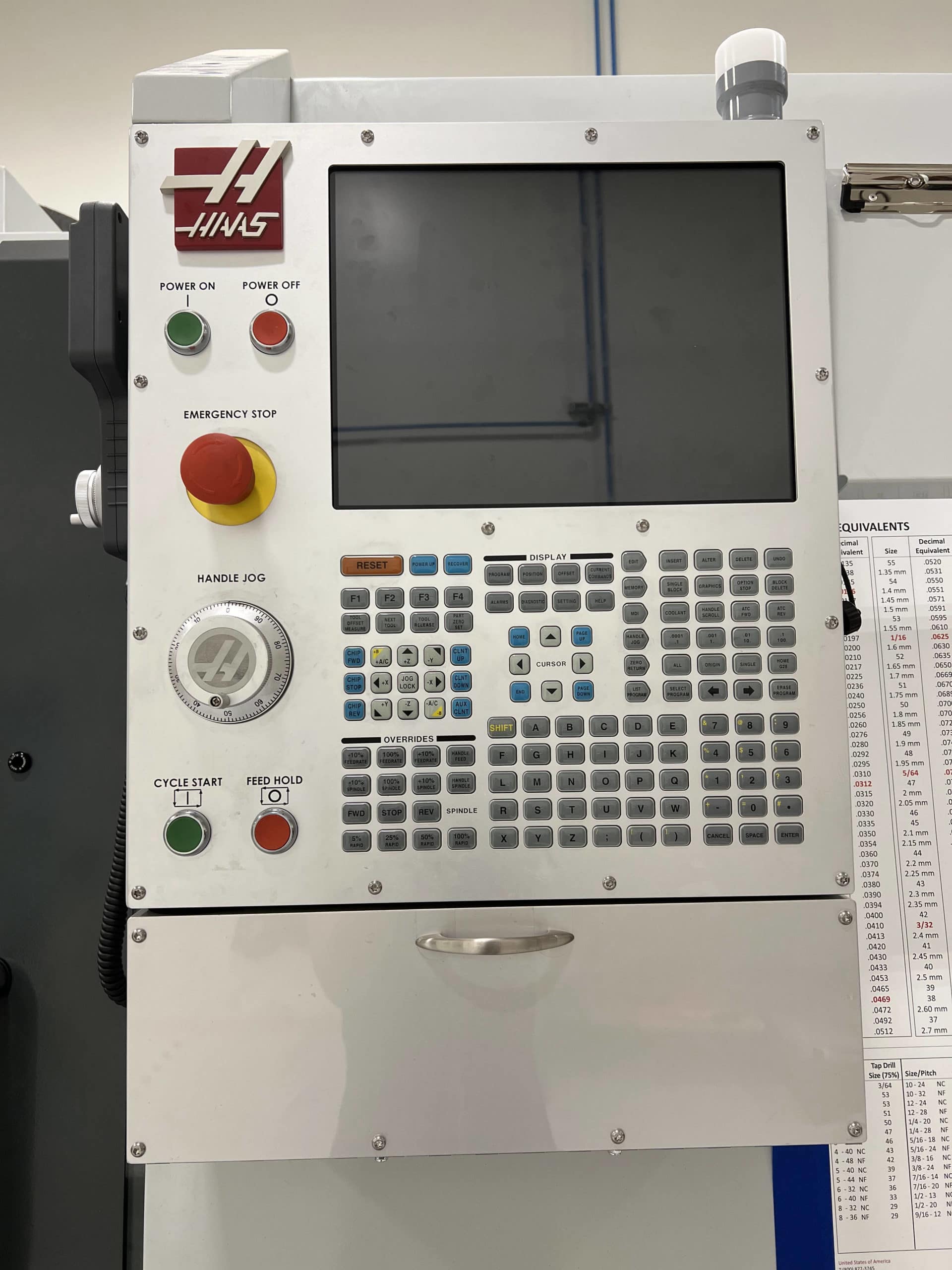 Haas VF-6 VMC, 2021 - Tooling Included, Fixture Plate, Next Gen Control, Chip Auger, Low Hours - Image 3