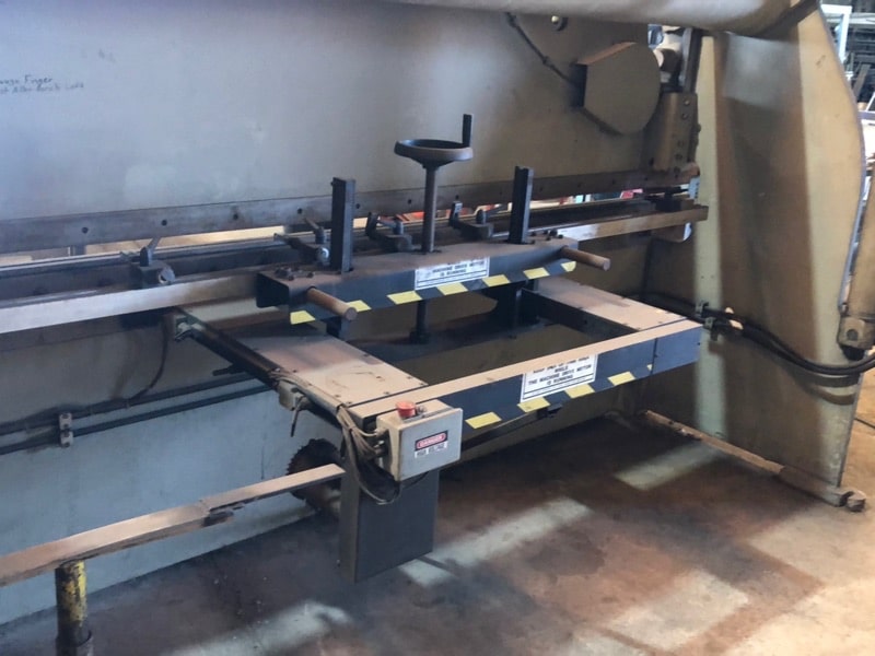 60 Ton x 12' Accurpress 76012 CNC Press Brake, 1992 - Single Axis Backguage - Image 2