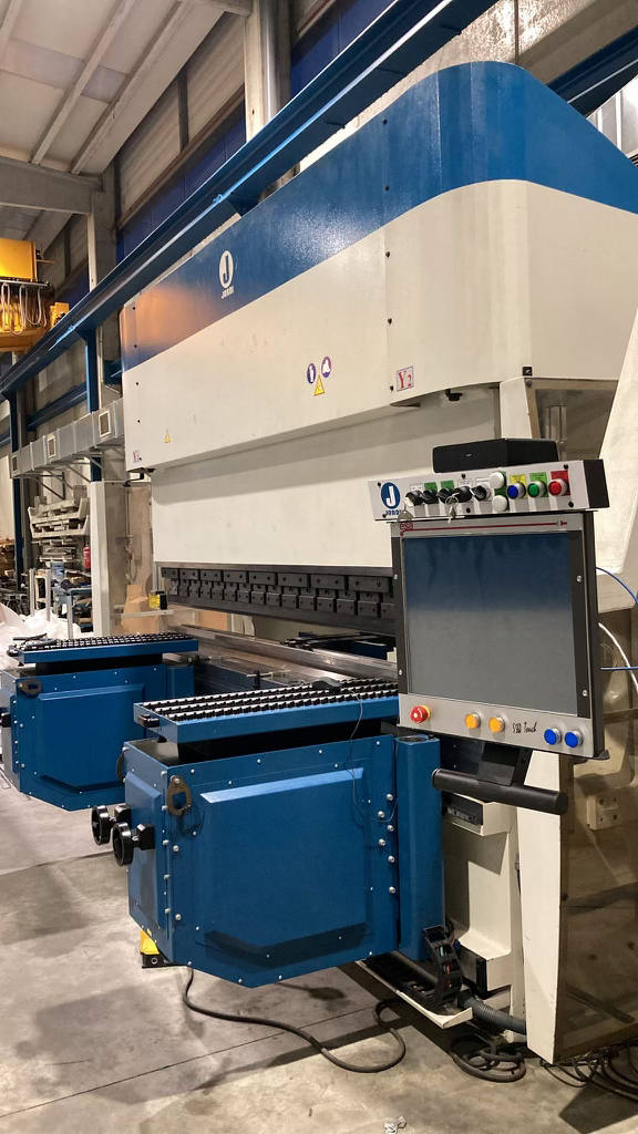 330 Ton x 10' Jordi PHE-30300 CNC Hydraulic Press, 2007, 6 axis, delivery, installation and training included-reconditioned in 2022 low hour demo machine
