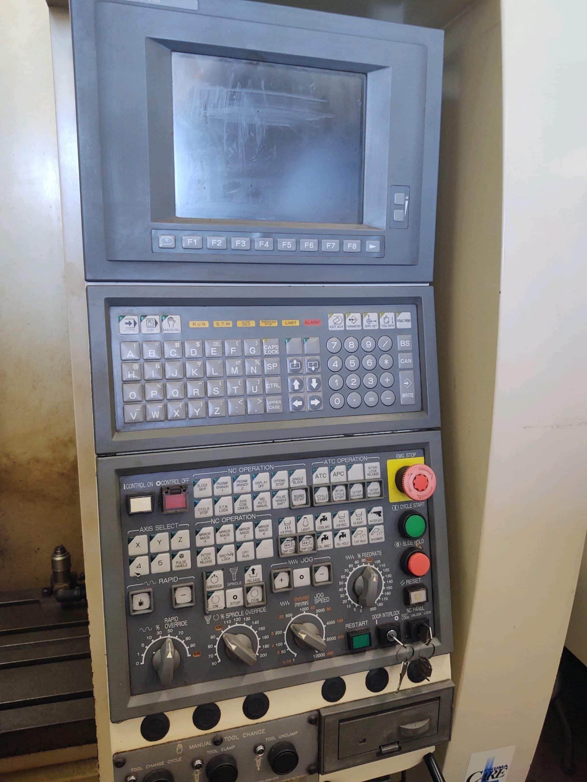 Okuma Crown MC-V4018 CNC Vertical Machining Center - 2005 - Image 8