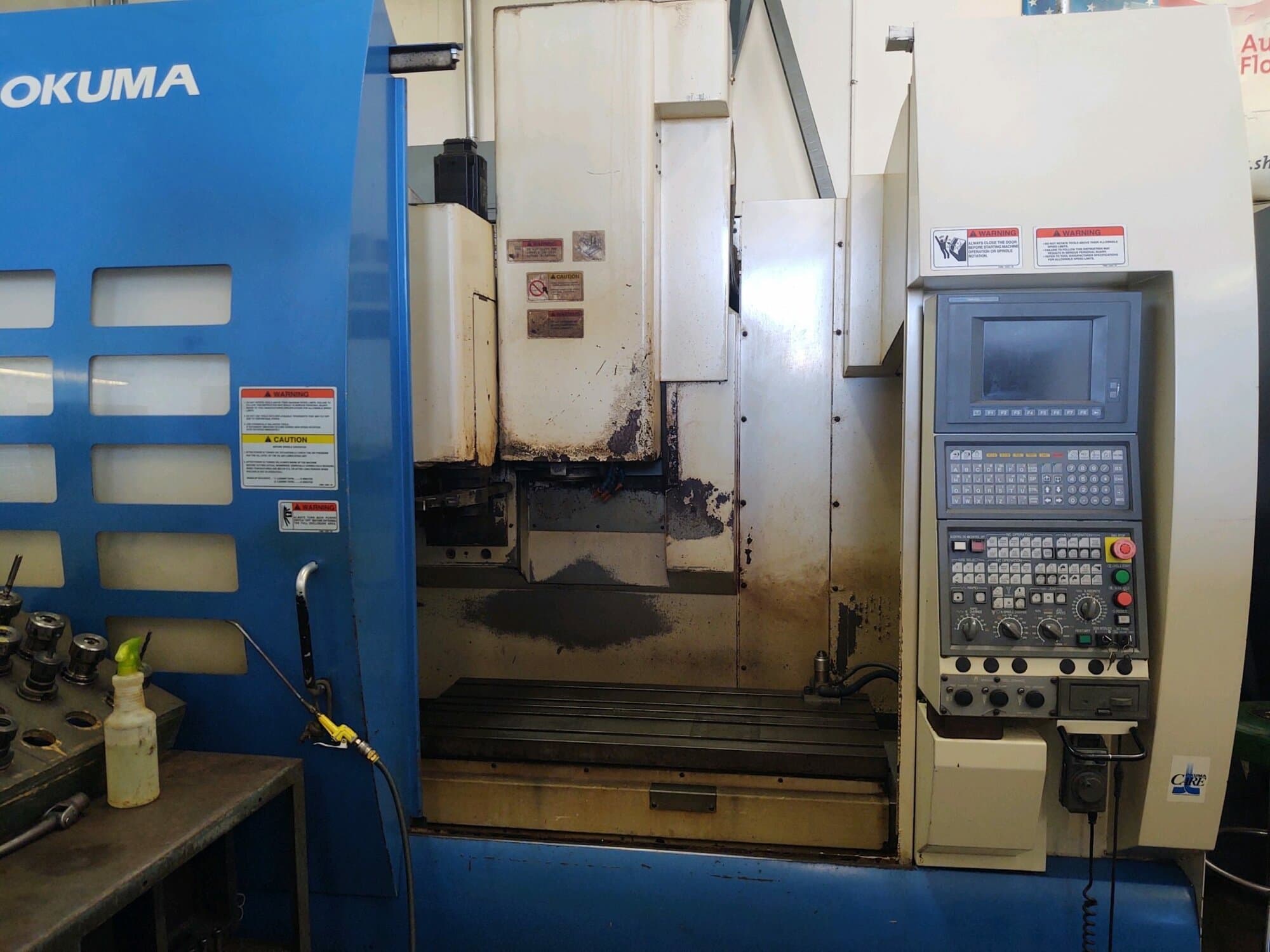 Okuma Crown MC-V4018 CNC Vertical Machining Center - 2005 - Image 5