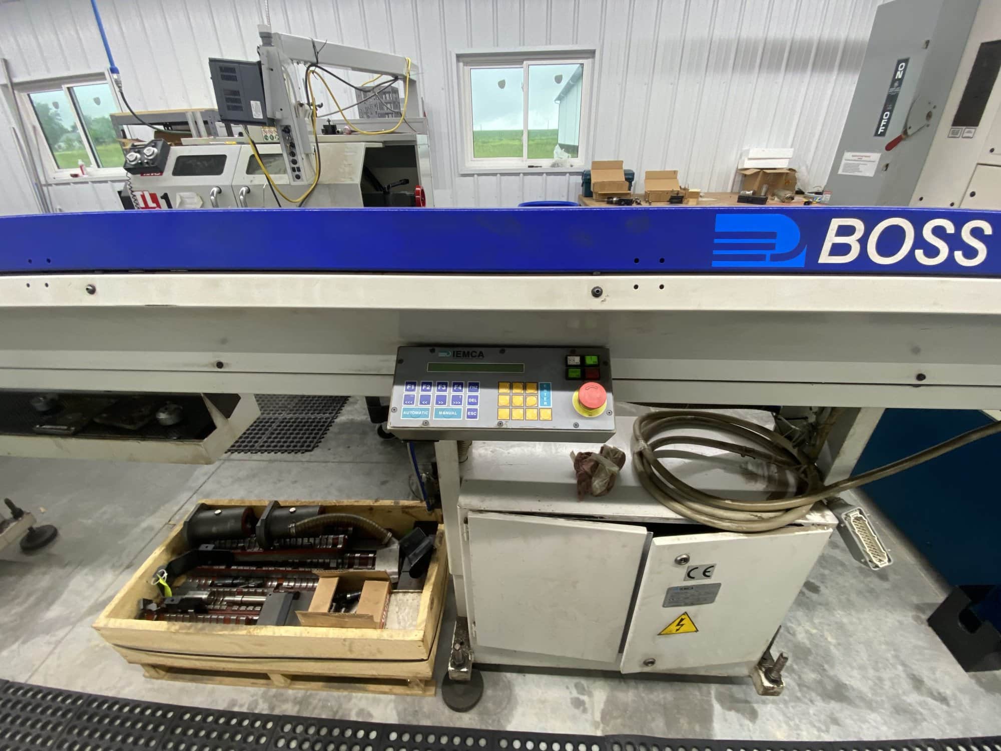 Hardinge Quest 6/42 CNC Lathe, 2003- BOSS Bar Feeder, Tailstock - Image 10