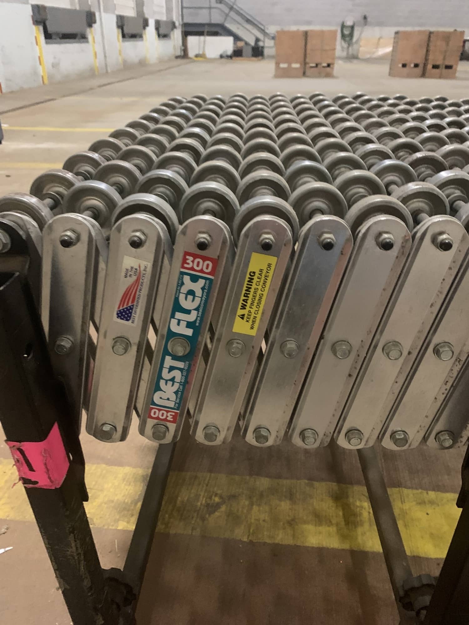 Cubiscan 150, 2006 - Three Sets of Roller Conveyors - Image 9