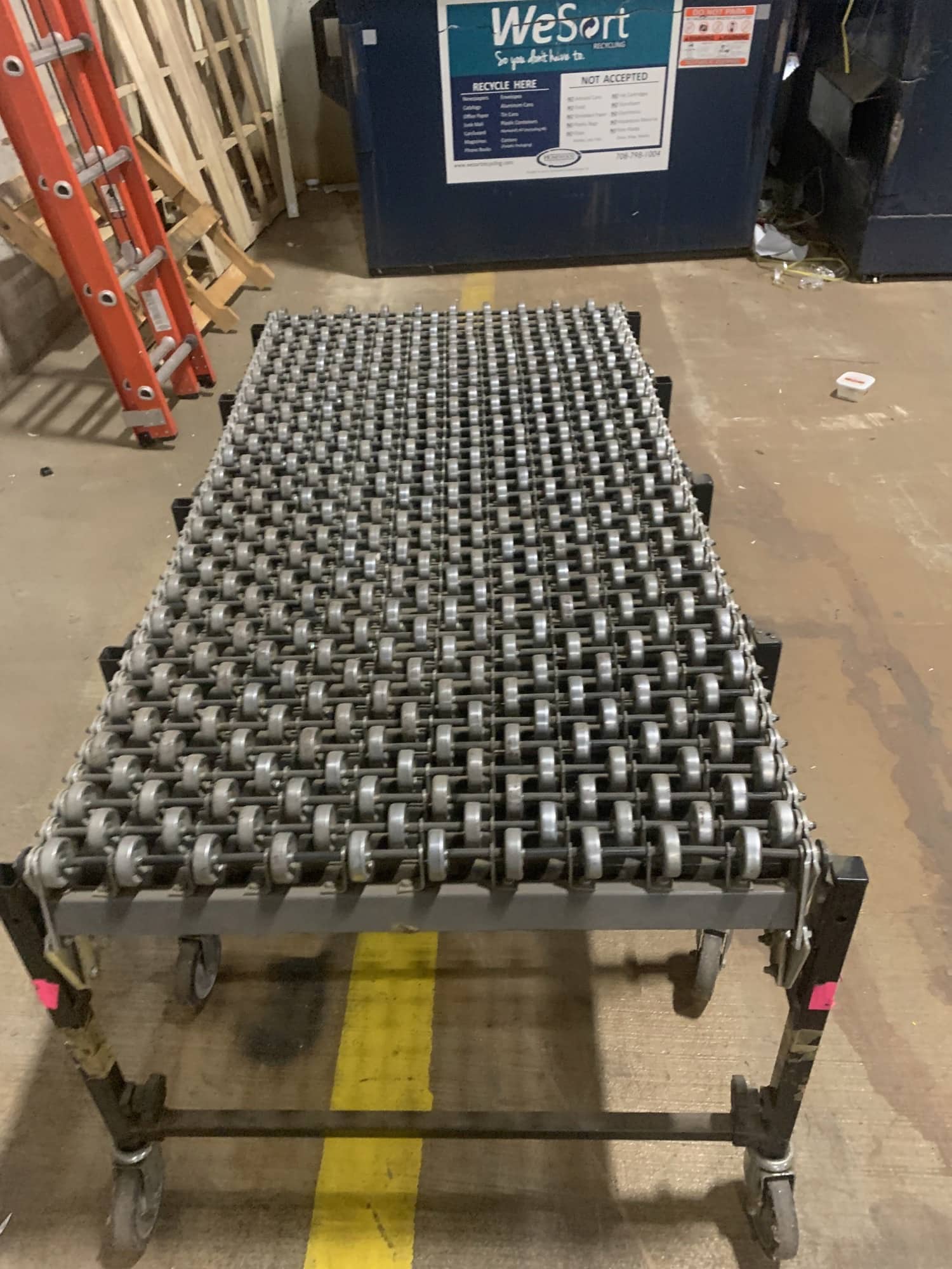 Cubiscan 150, 2006 - Three Sets of Roller Conveyors - Image 7