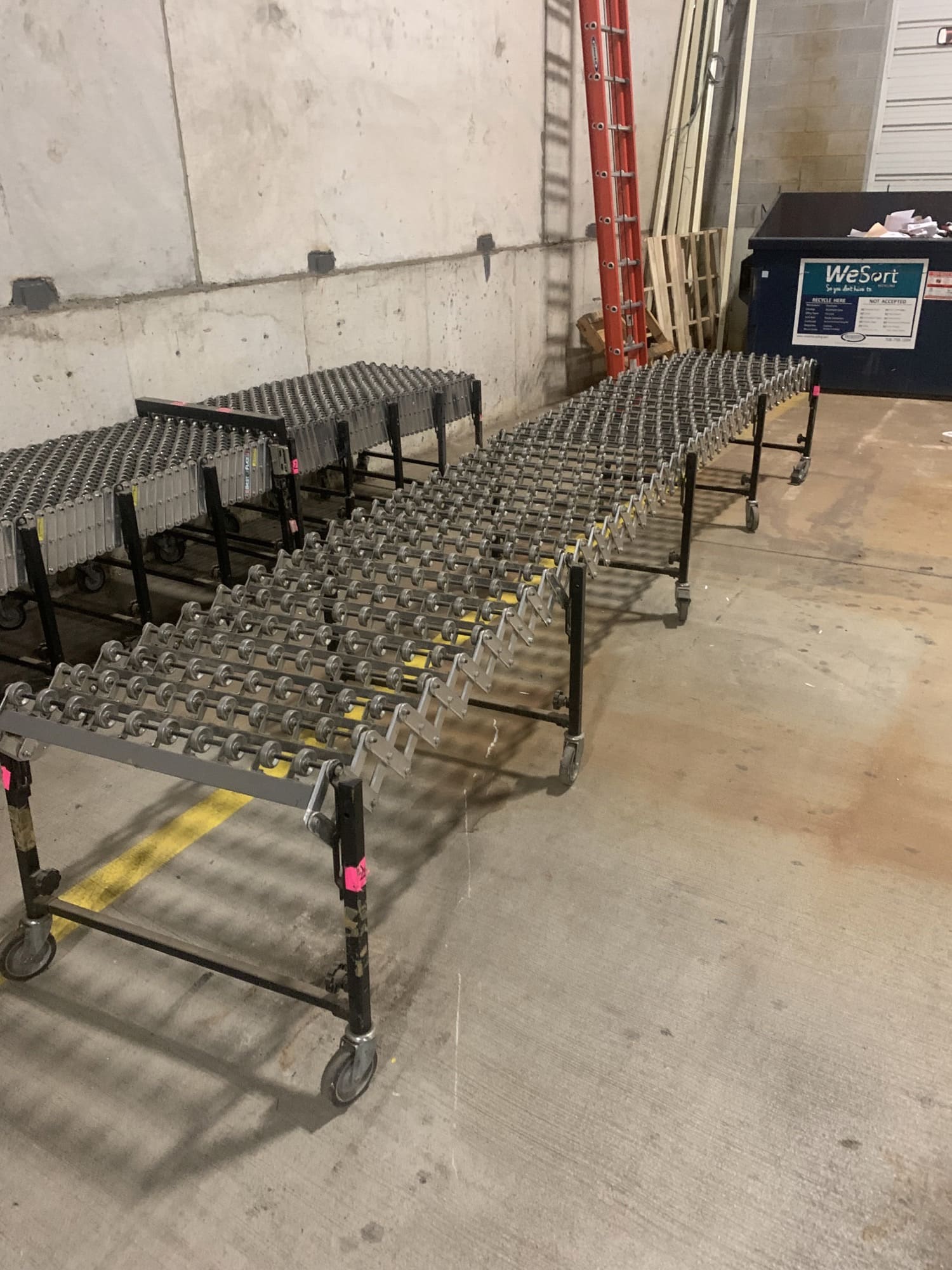 Cubiscan 150, 2006 - Three Sets of Roller Conveyors - Image 6