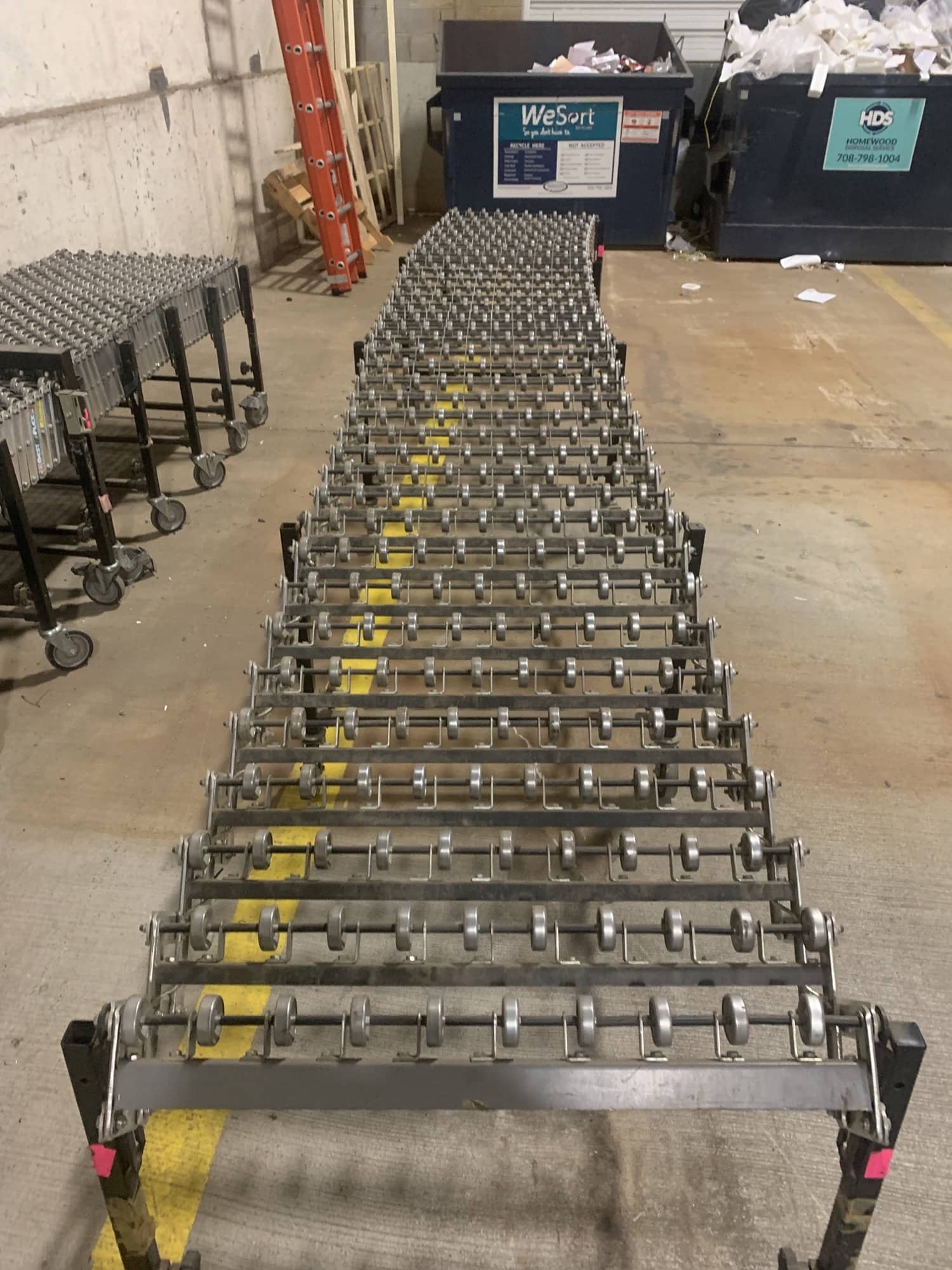 Cubiscan 150, 2006 - Three Sets of Roller Conveyors - Image 5