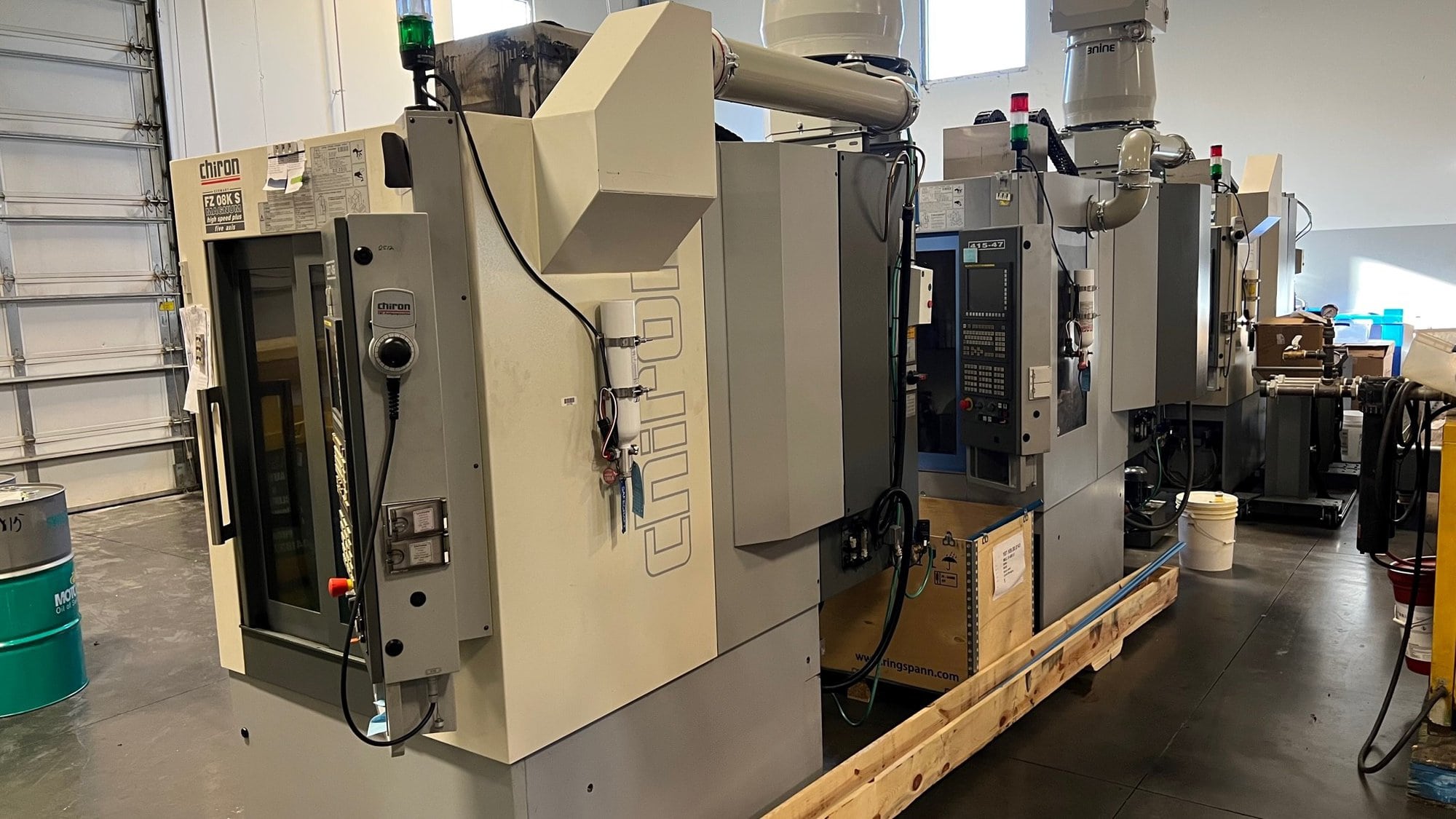 Chiron FZ 08KS MAG VMC, 2009- 5 Axis, Blum Laser, Fanuc 31iMA5 Control, G-Code Capabilities - Image 2
