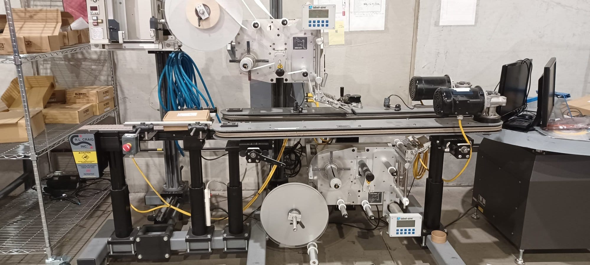 Label-Aire, Horizontal labeler, 3115NV-1500 7/16 RHCLS, 2010 - Image 2