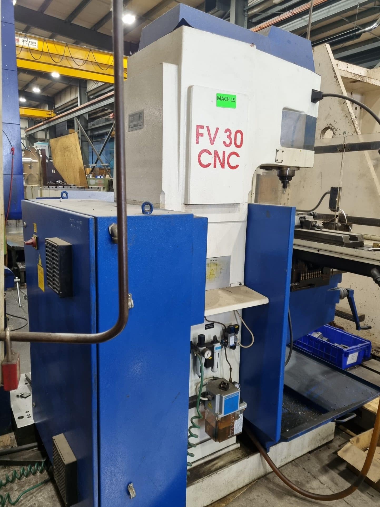 TOS FV30 CNC VMC, 1999 - Heidenhain Control, Available Immediately - Image 7