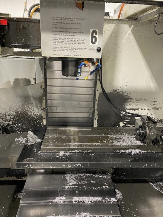 Haas VF-0E VMC, 1997- 4th Axis, Chip Conveyor, Available Immediately - Image 6