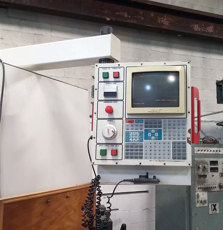 Haas VF-8 VMC, 1996- USB Upgrade, 4th Axis Wired, Tooling - Image 2