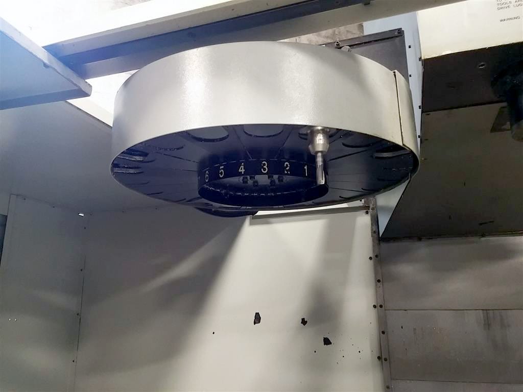 Haas VF-8 VMC, 1996- USB Upgrade, 4th Axis Wired, Tooling - Image 5