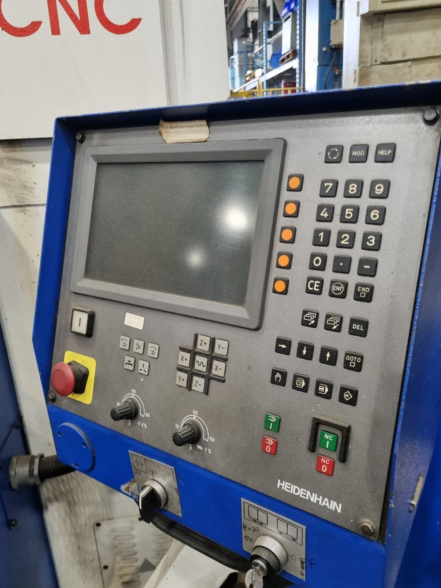 TOS FV30 CNC VMC, 1999 - Heidenhain Control, Available Immediately - Image 6