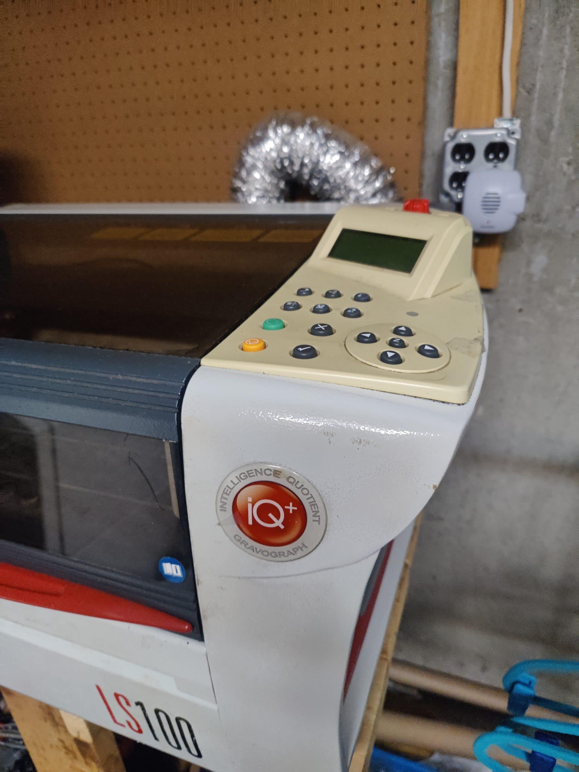 35W Gravograph LS100 C02 Laser Engraver, 2012 - 18" x 12", Blower Included - Image 4