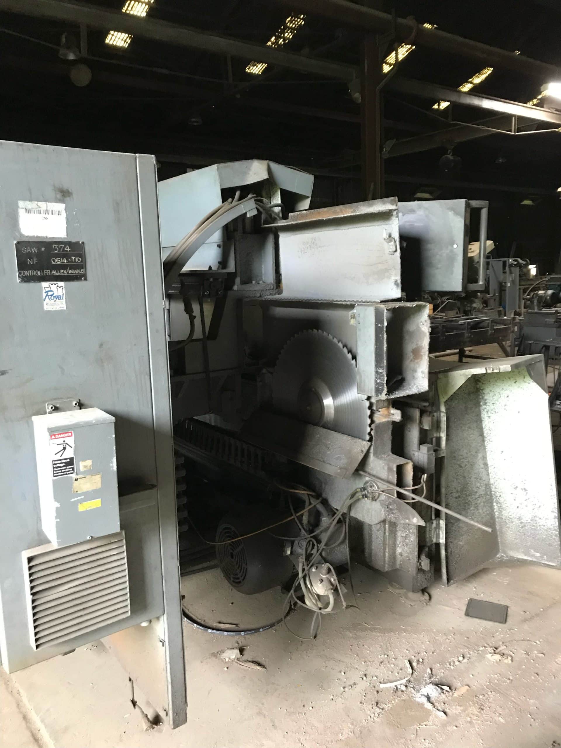 10” X 120" Metlsaw NF10 Fully Automatic CNC Non Ferrous Saw
