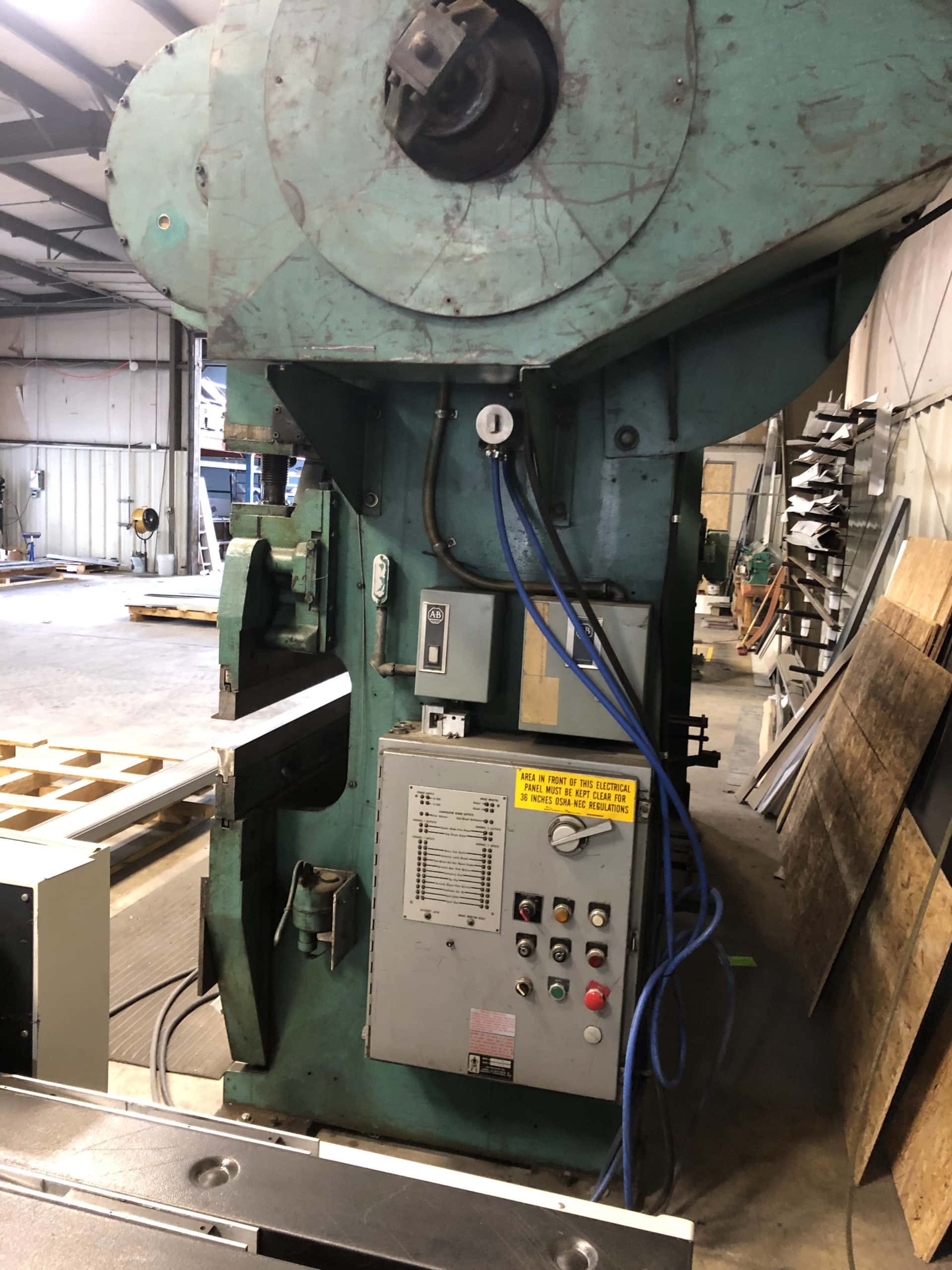 110 Ton x 12' Wysong 110-10 Press Brake - Image 6