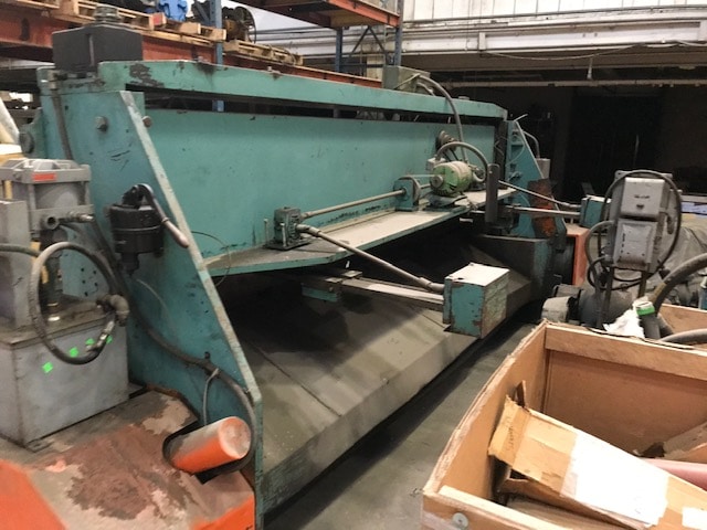 10' x 1/4" Keetona Shear, 1967- Rebuilt Clutch - Image 2