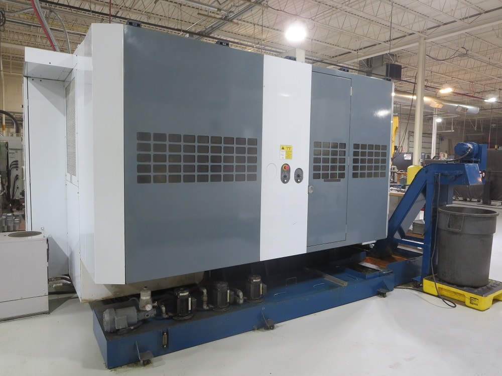 KIWA KNH-426X HMC, 2003-HPC, Fanuc Control, 12,000RPM, Chip Conveyor - Image 10