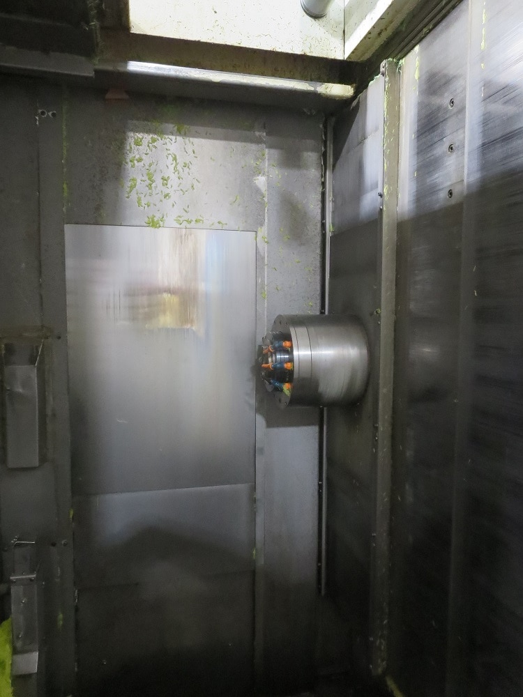 KIWA KNH-426X HMC, 2003-HPC, Fanuc Control, 12,000RPM, Chip Conveyor - Image 7