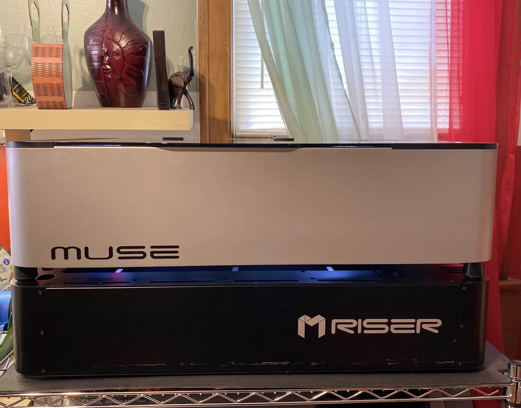 45 Watt FSL Muse 2D Vision Desktop CO2 Laser Cutter/Engraver Bundle, 2018 Available Immediately!