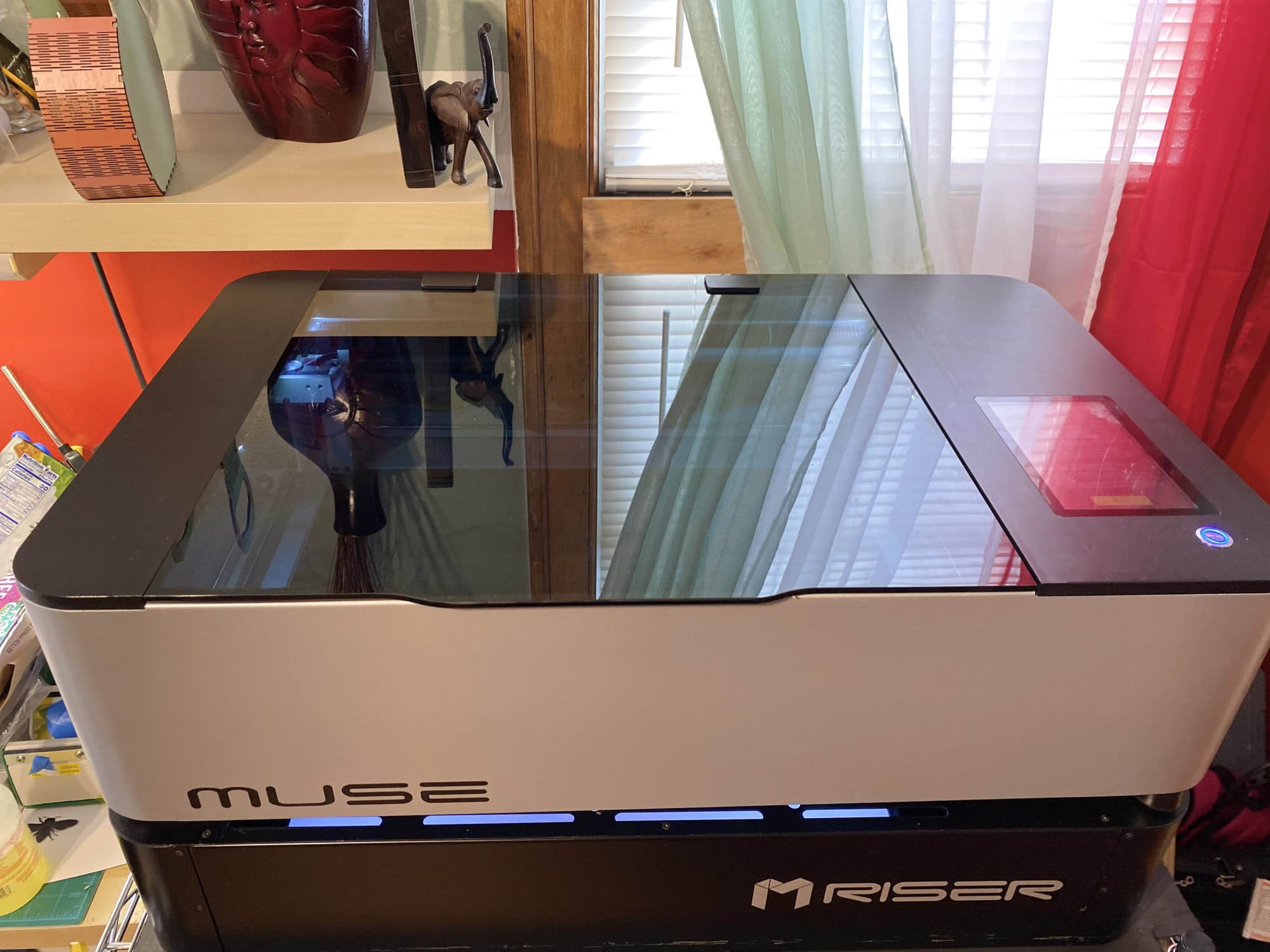45 Watt FSL Muse 2D Vision Desktop CO2 Laser Cutter/Engraver Bundle, 2018 Available Immediately! - Image 2