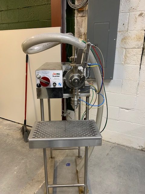 All-Fill - Semi-Automatic Piston Filler - Model 305 - with cart (Compressed air powered)