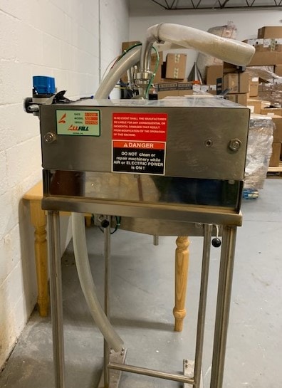 All-Fill - Semi-Automatic Piston Filler - Model 305 - with cart (Compressed air powered) - Image 3