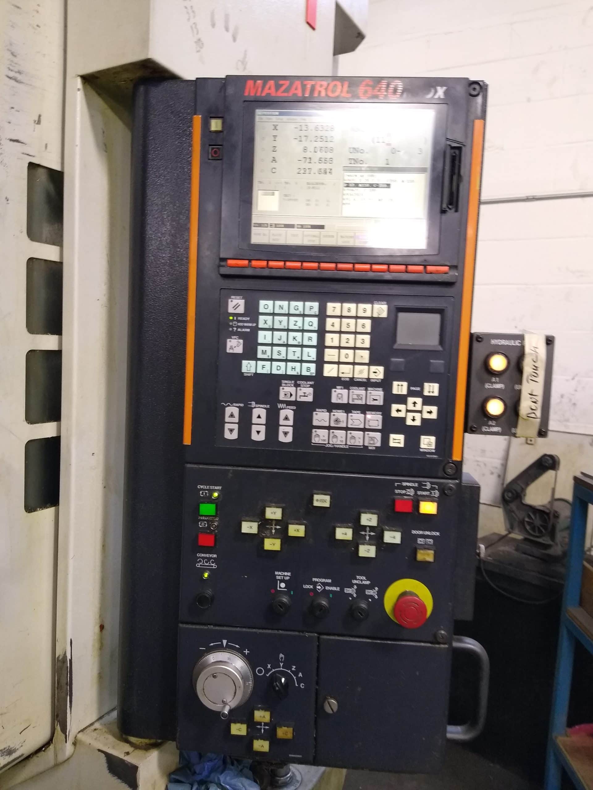 Mazak Variaxis 730-5X CNC UMC, 2004 - 5-Axis, Mazatrol Fusion 640M Control - Image 2