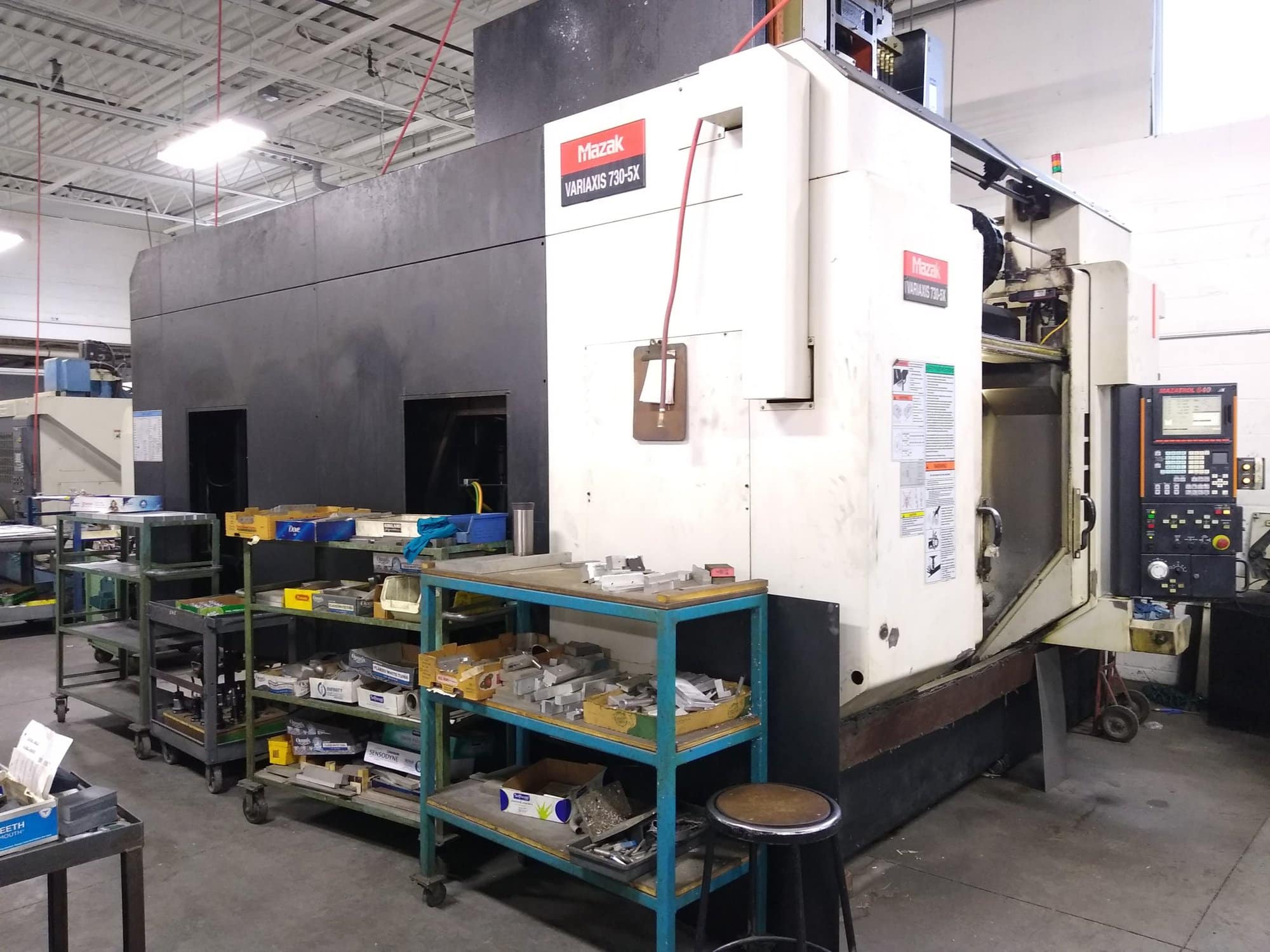 Mazak Variaxis 730-5X CNC UMC, 2004 - 5-Axis, Mazatrol Fusion 640M Control - Image 6