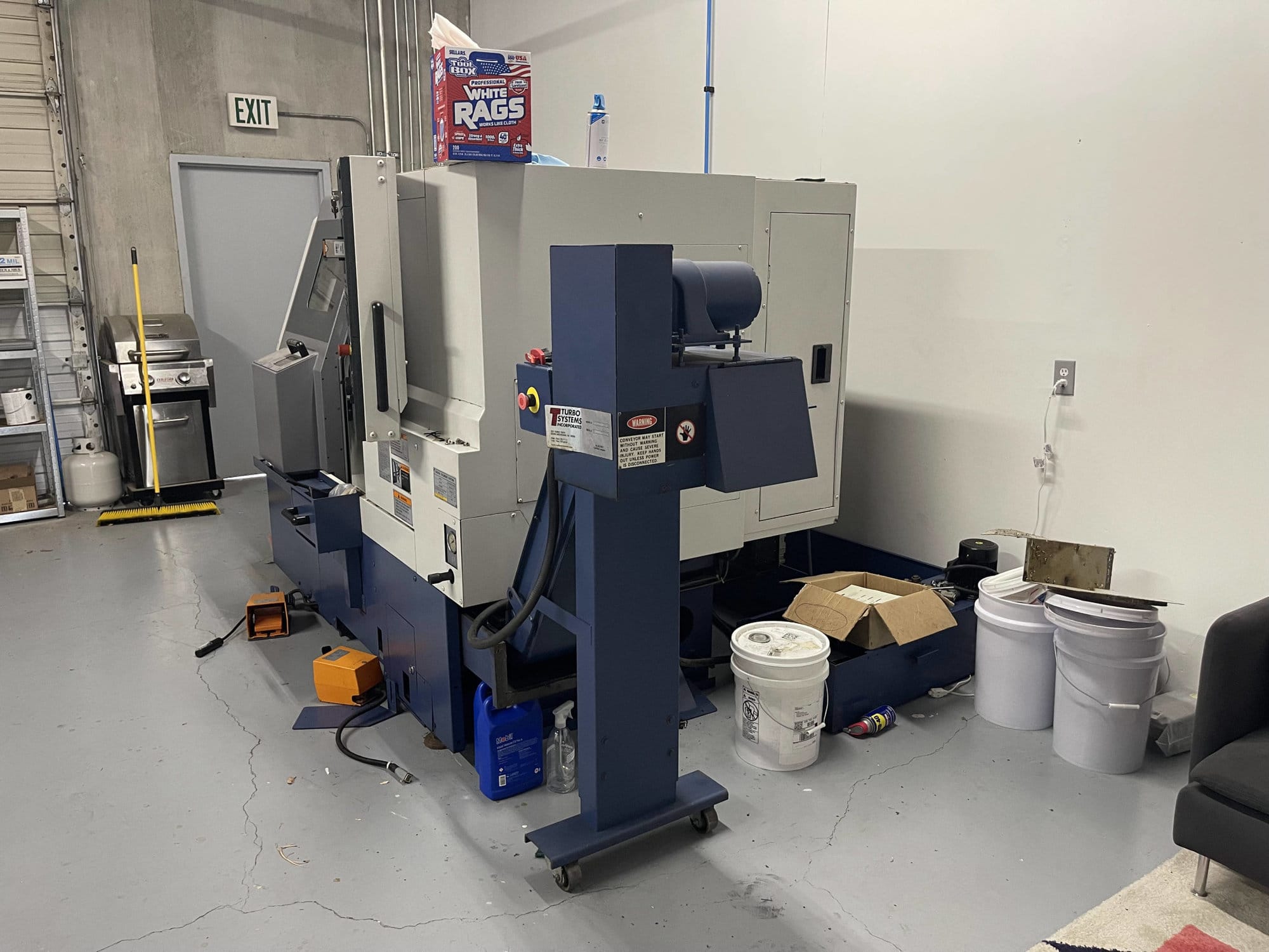 Mori Seiki SL-204 SMC CNC Lathe, 2001 - Live Tooling, Sub Spindle, C-axis - Image 3
