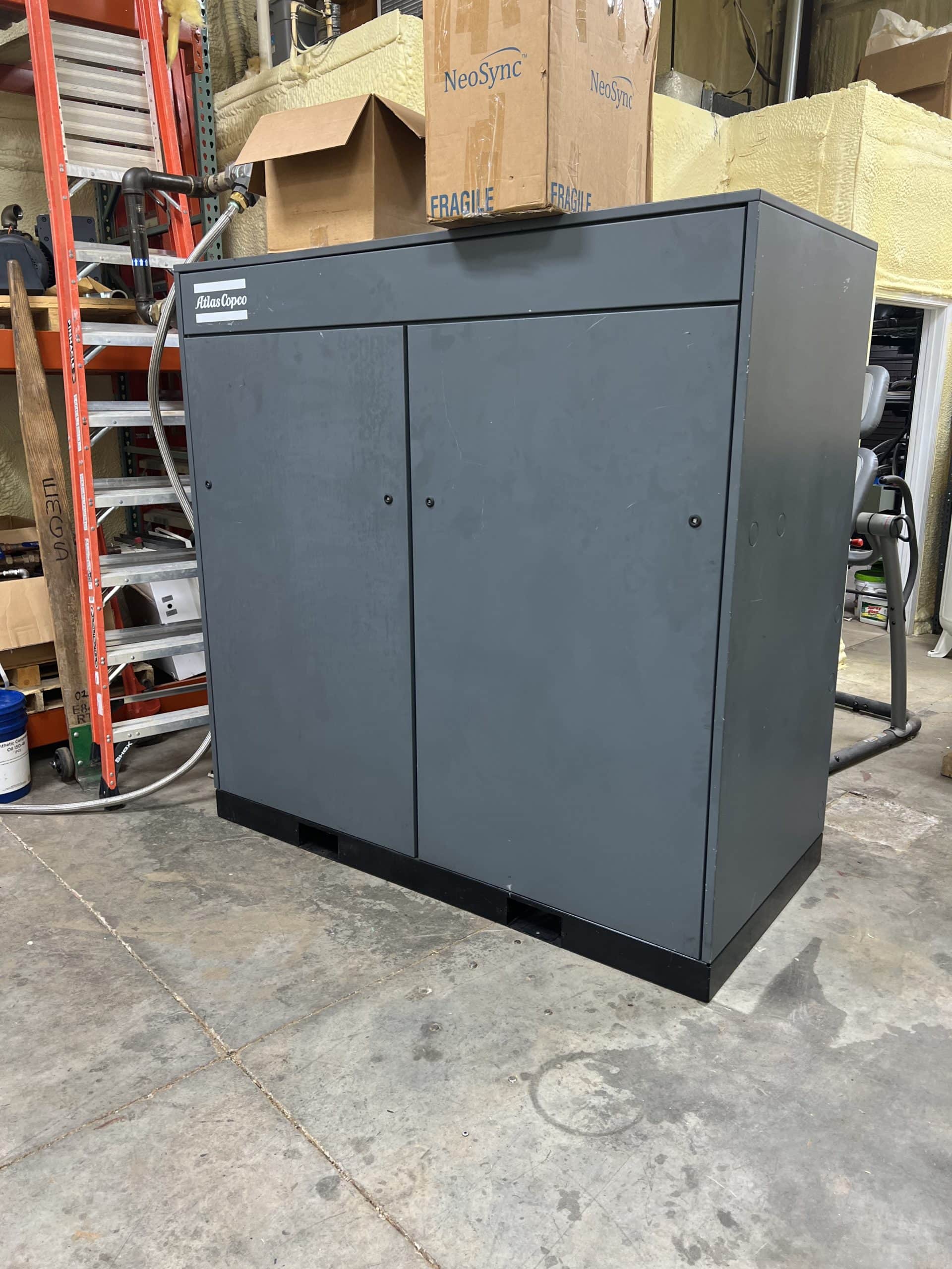 100 Hp. Atlas Copco GA75 Rotary Screw Compressor, 1998