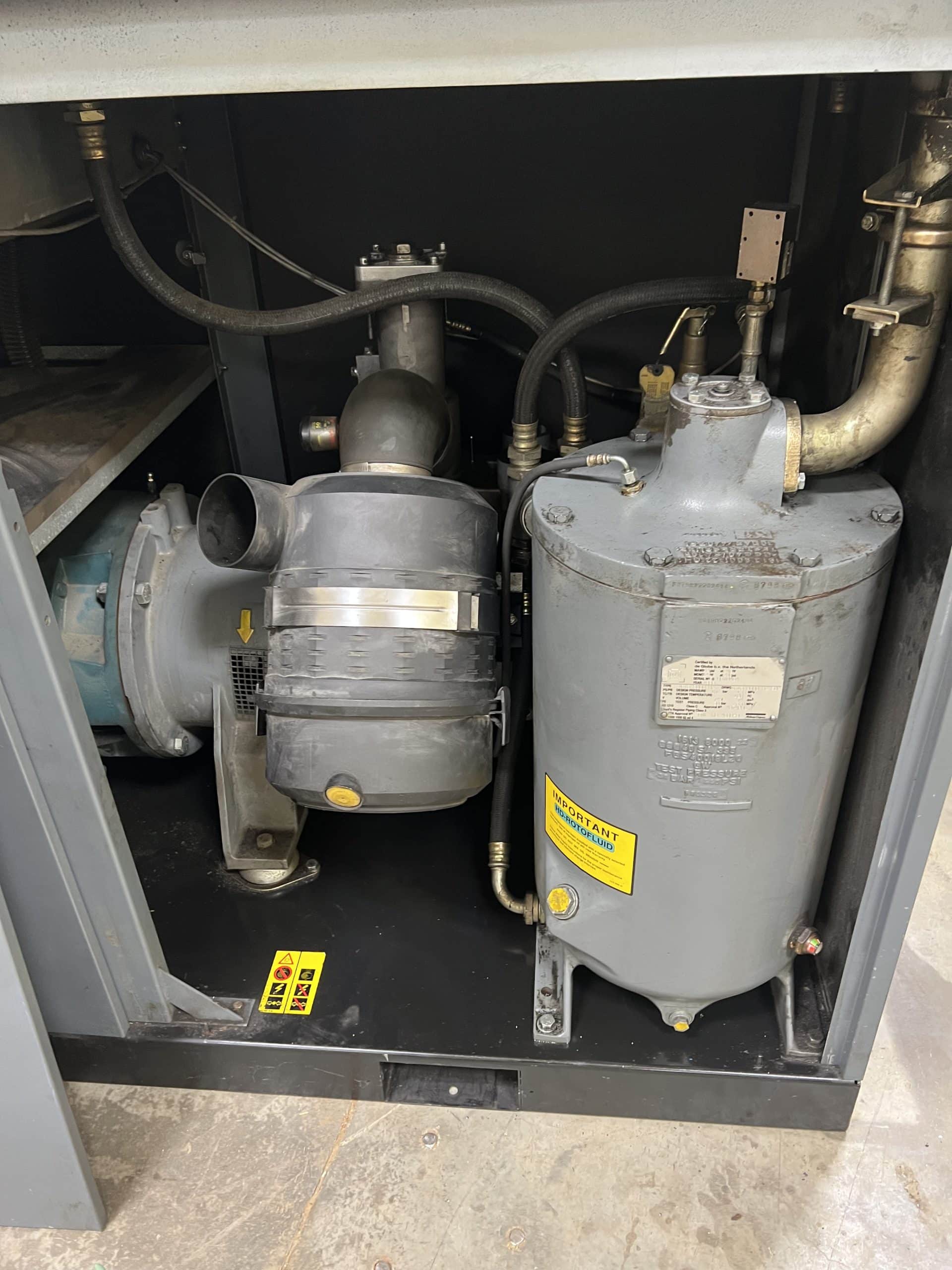 100 Hp. Atlas Copco GA75 Rotary Screw Compressor, 1998 - Image 3