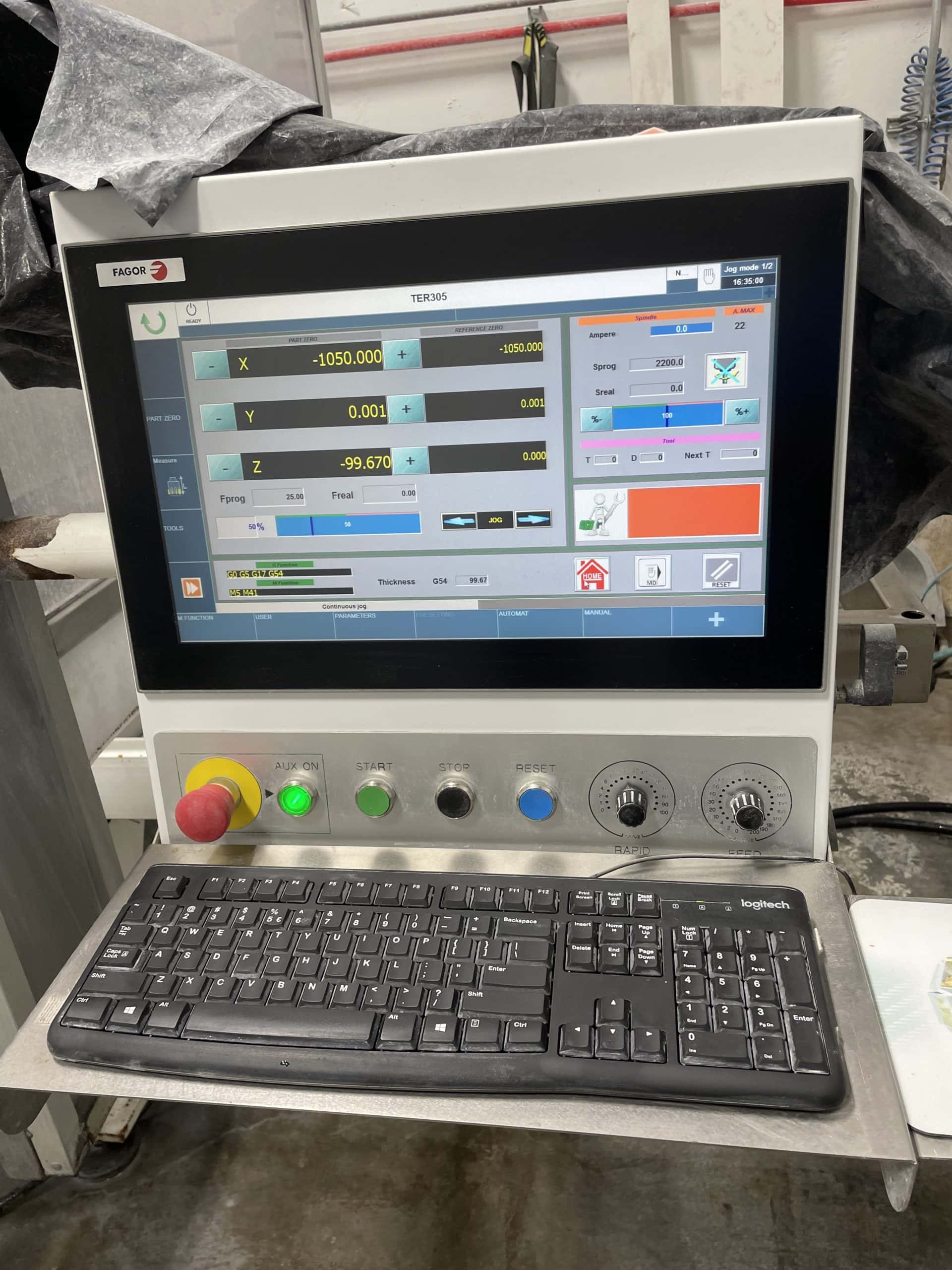 Prussiani Tornado CNC Sink Hole Machine, 2019 - Low Hours, Available Immediately - Image 6