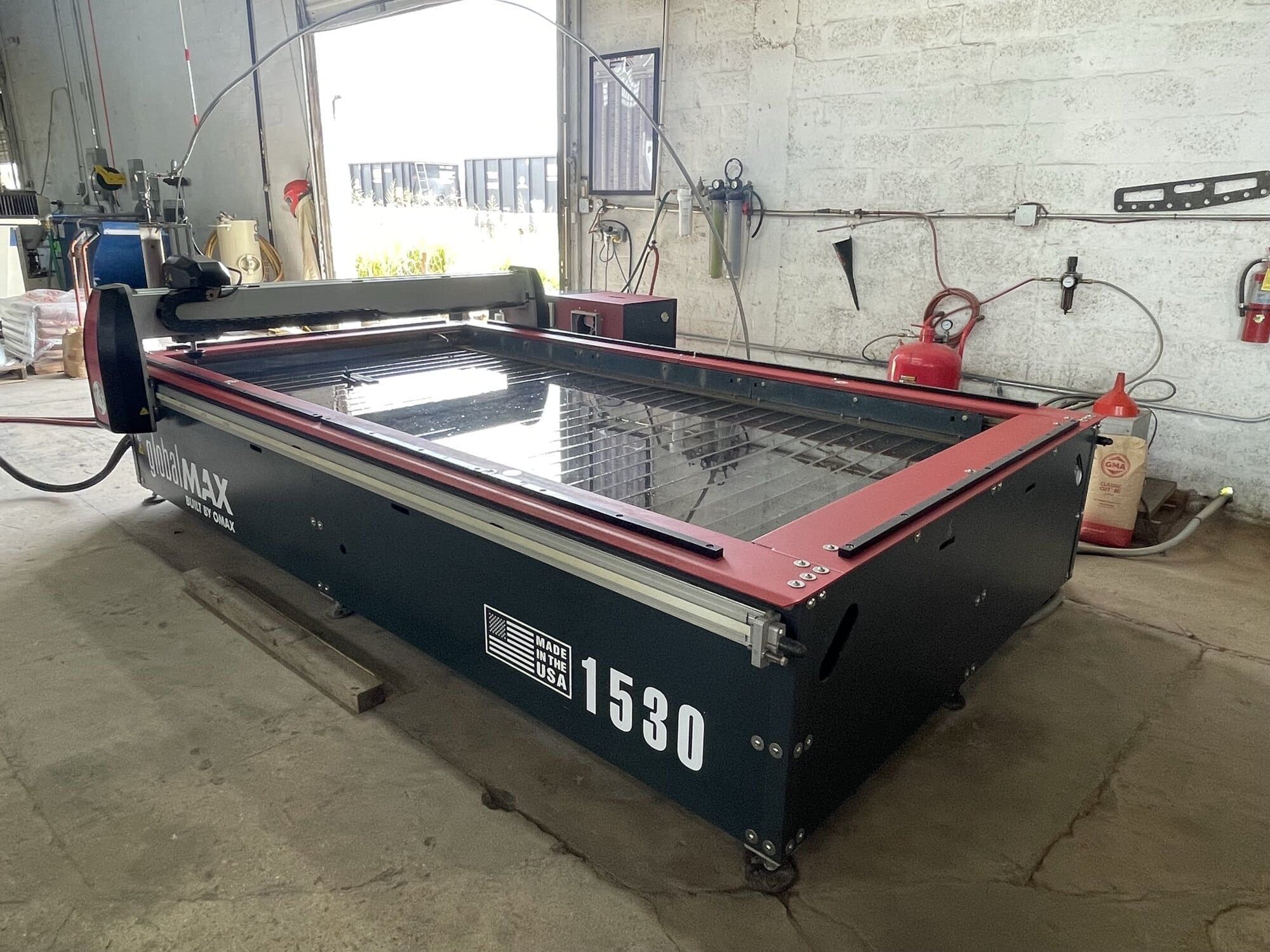 5' x 10' Omax 1530 CNC Waterjet, 2021 - 30,000 PSI , Low Hours - Image 12