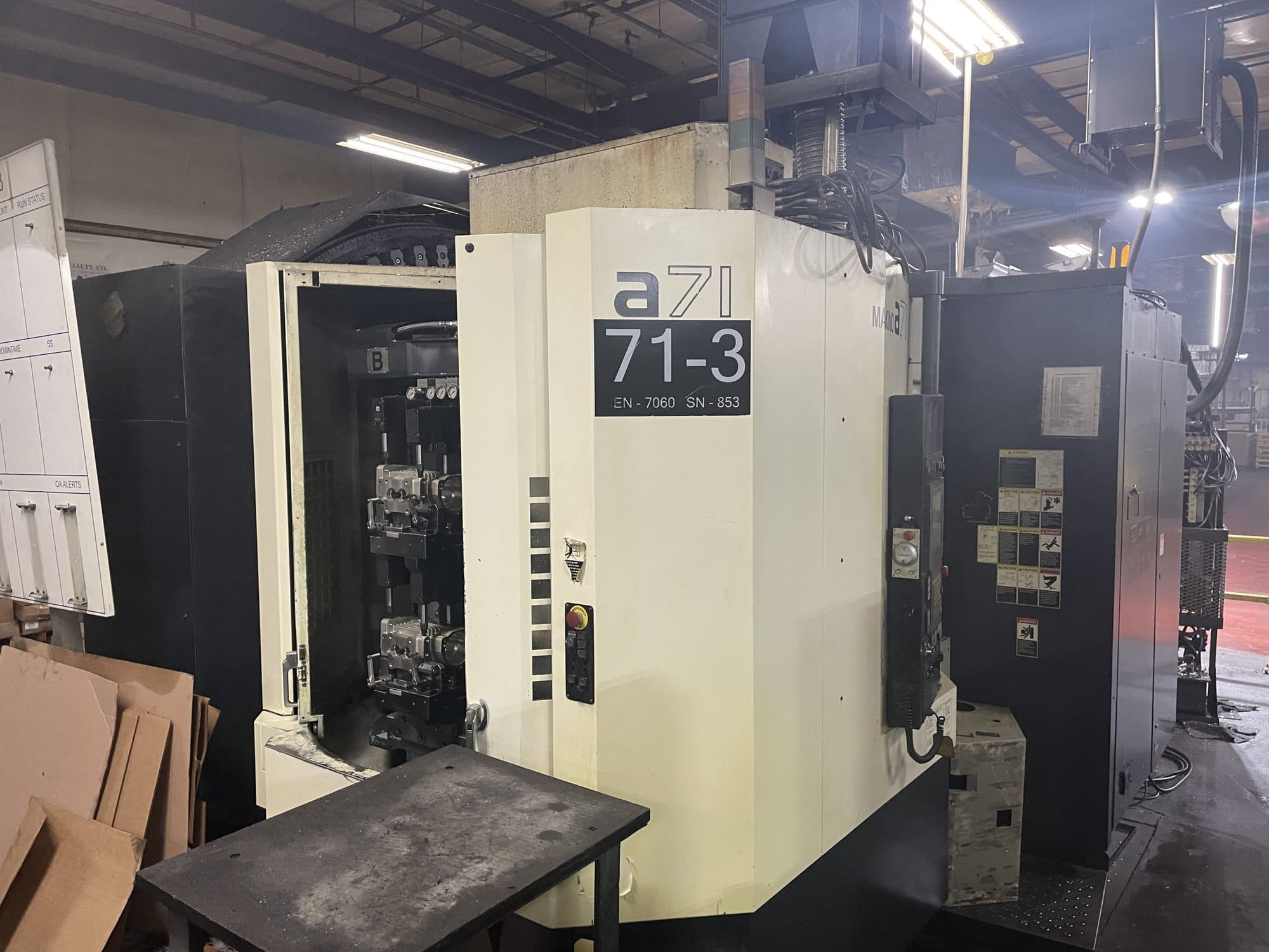 Makino A71 500mm HMC, 2009 - Full 4th Axis, Hi Pressure TSC, Live Hydraulics, Pre Removal Offers Accepted - Image 5