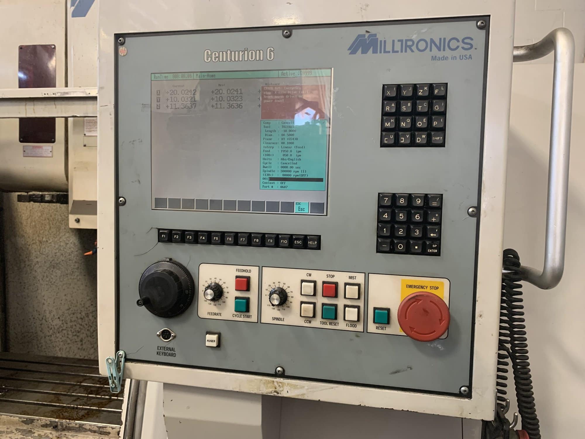 Milltronics RW20 CNC VMC, 2002 - Centurion 6 - Image 7