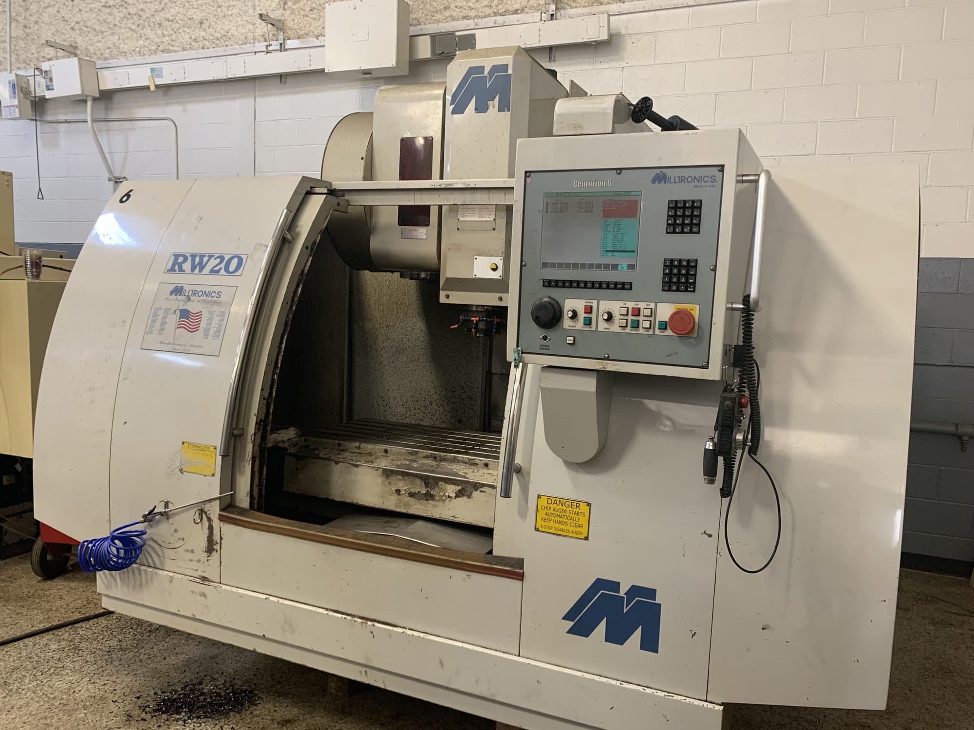 Milltronics RW20 CNC VMC, 2002 - Centurion 6 - Image 4