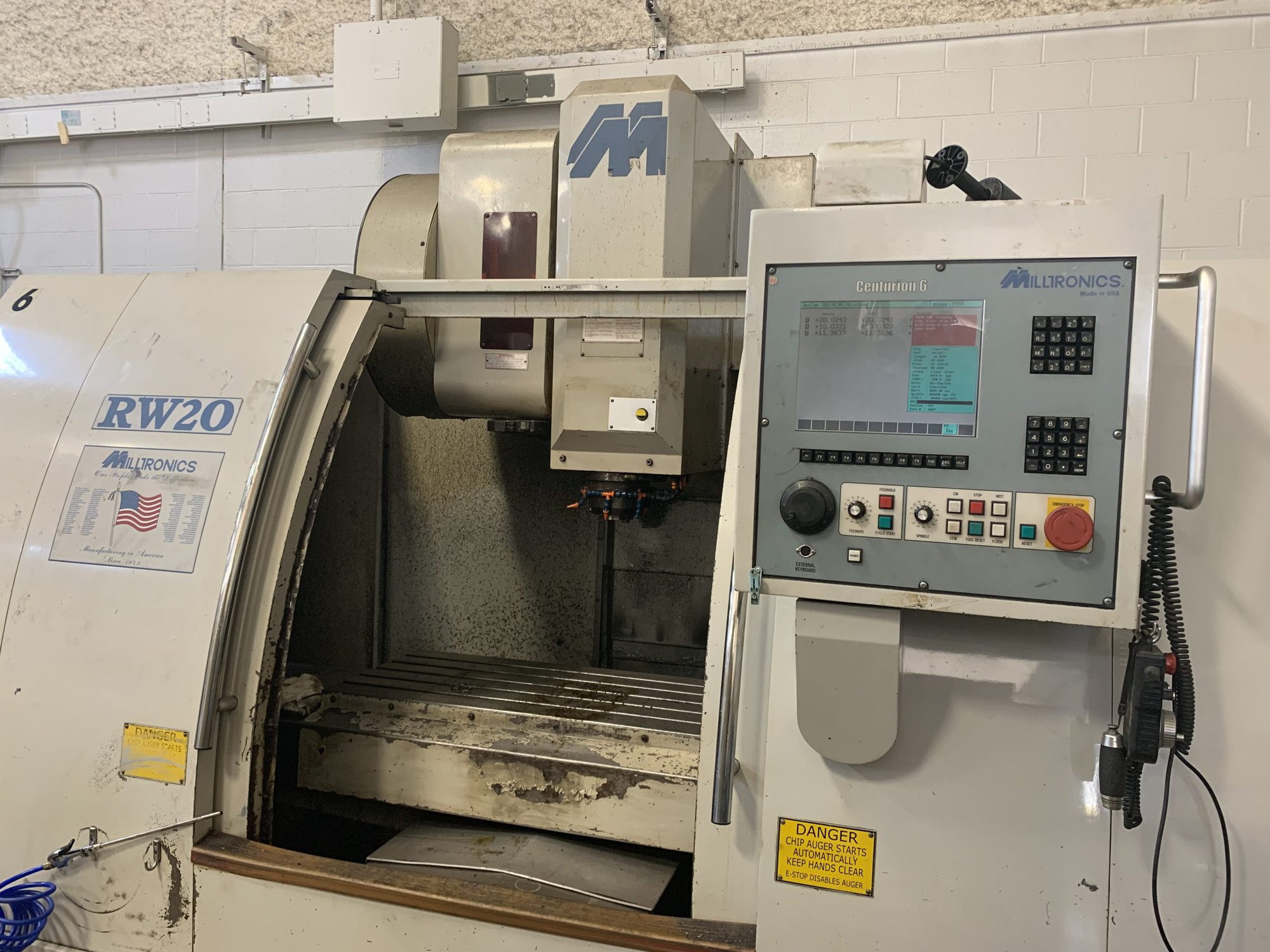Milltronics RW20 CNC VMC, 2002 - Centurion 6 - Image 3