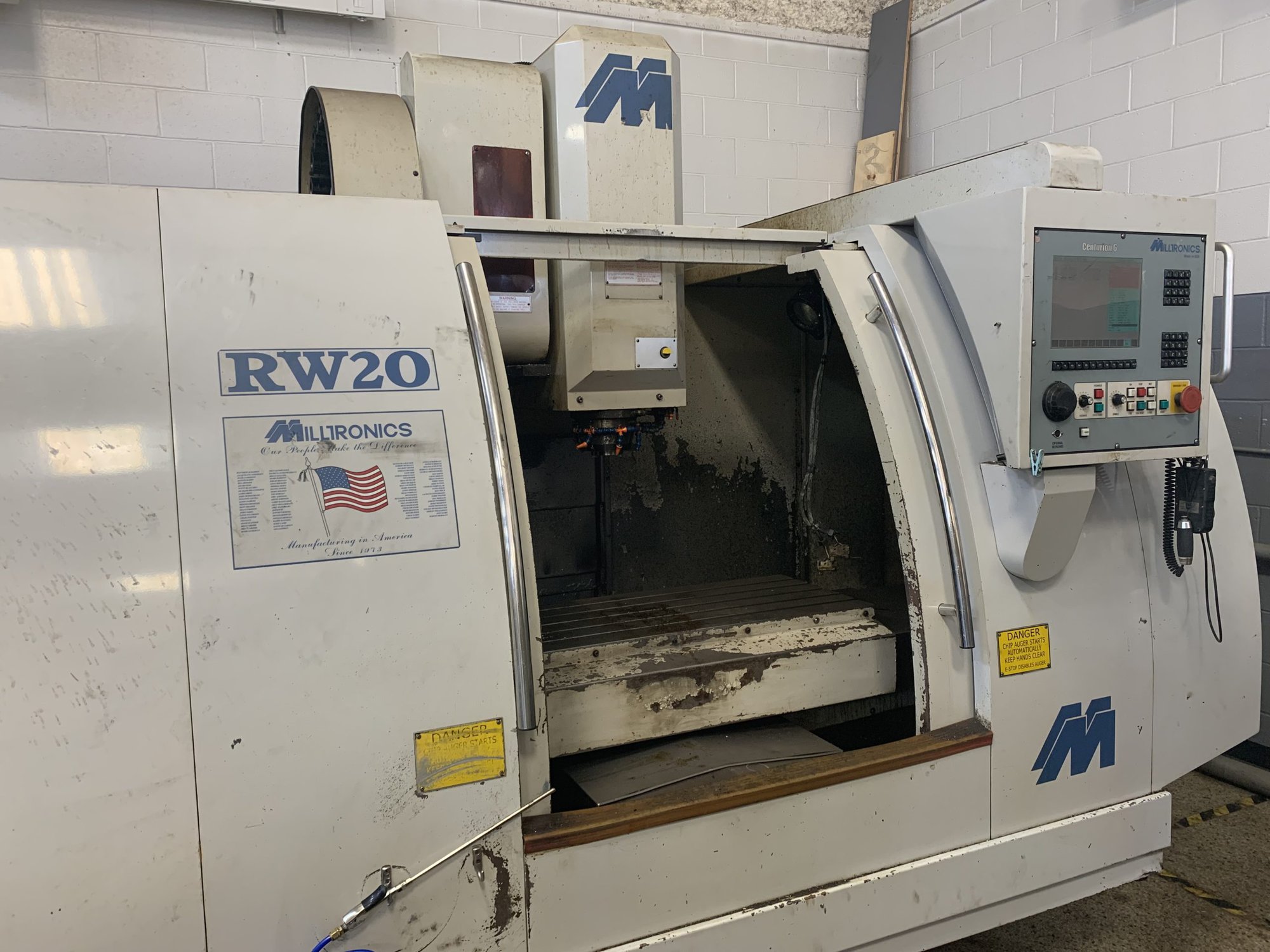 Milltronics RW20 CNC VMC, 2002 - Centurion 6 - Image 2