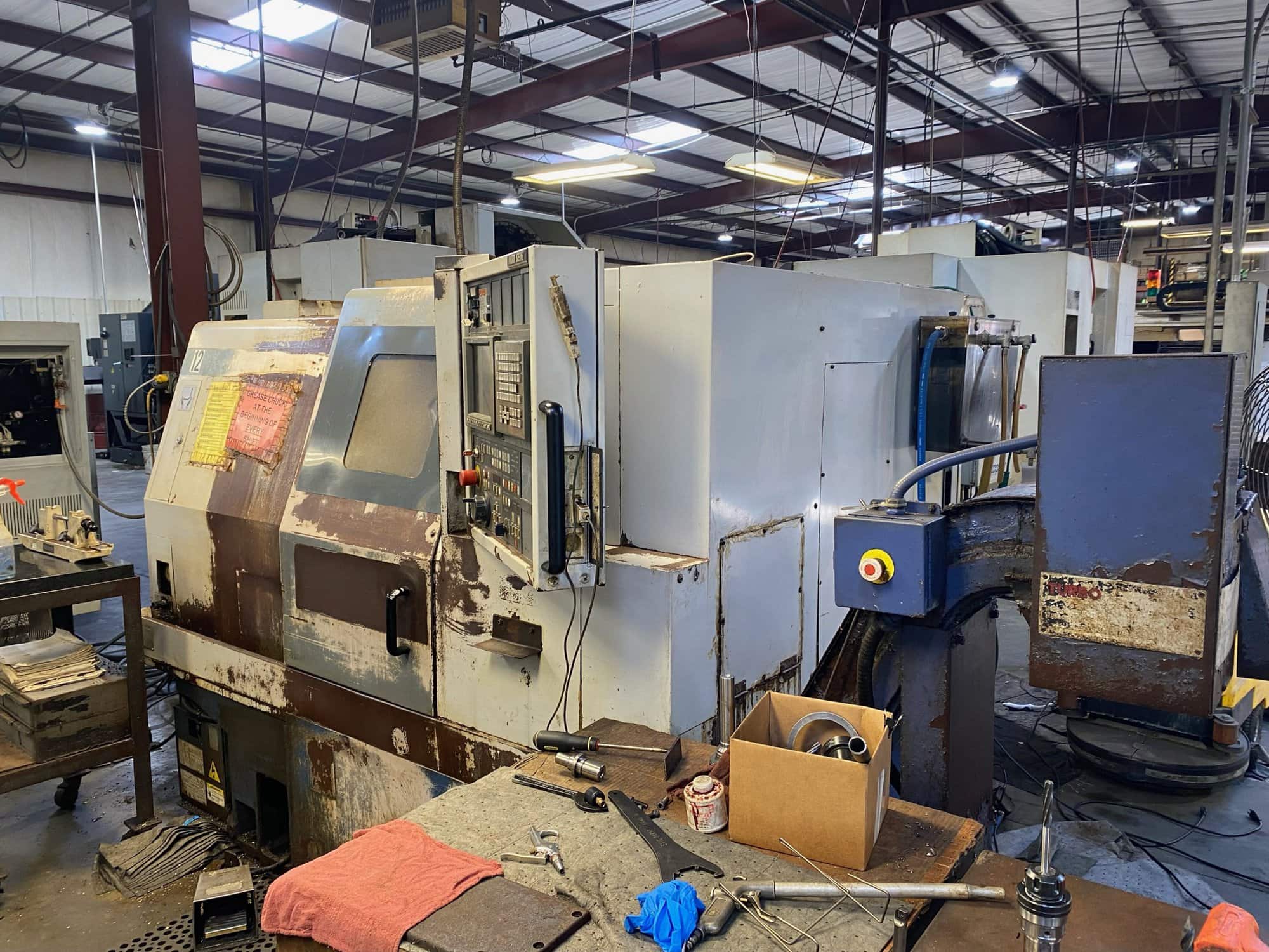 Mori Seiki SL-250B CNC Lathe, 1997 - Tailstock, Probe - Image 6