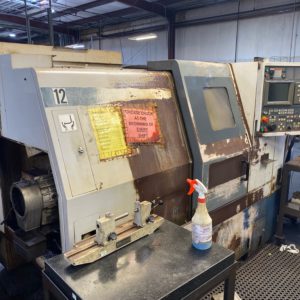 Mori Seiki SL-250B CNC Lathe, 1997 - Tailstock, Probe