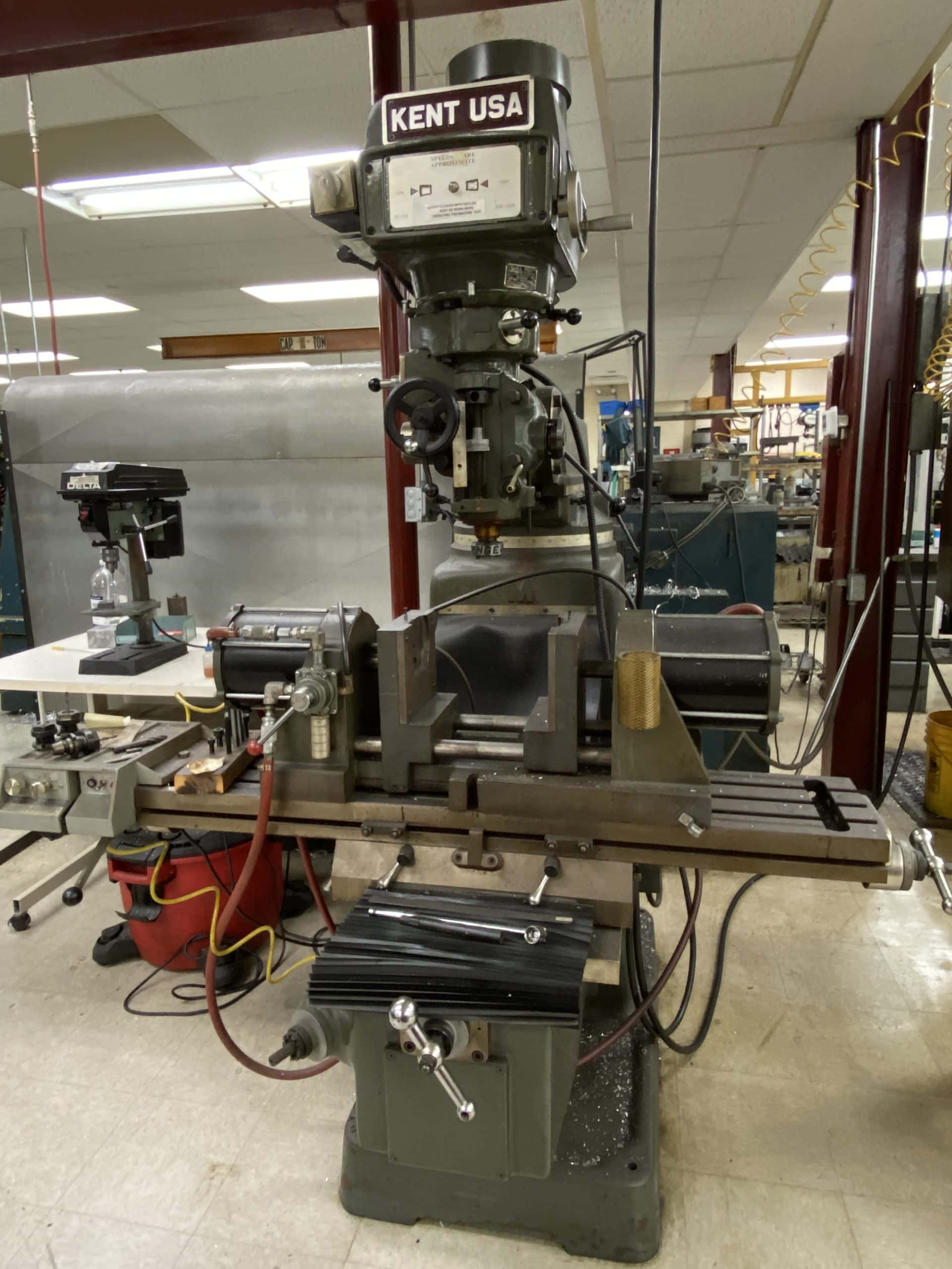Kent KTM - 3VK Knee Mill, 1988 - Available Immediately