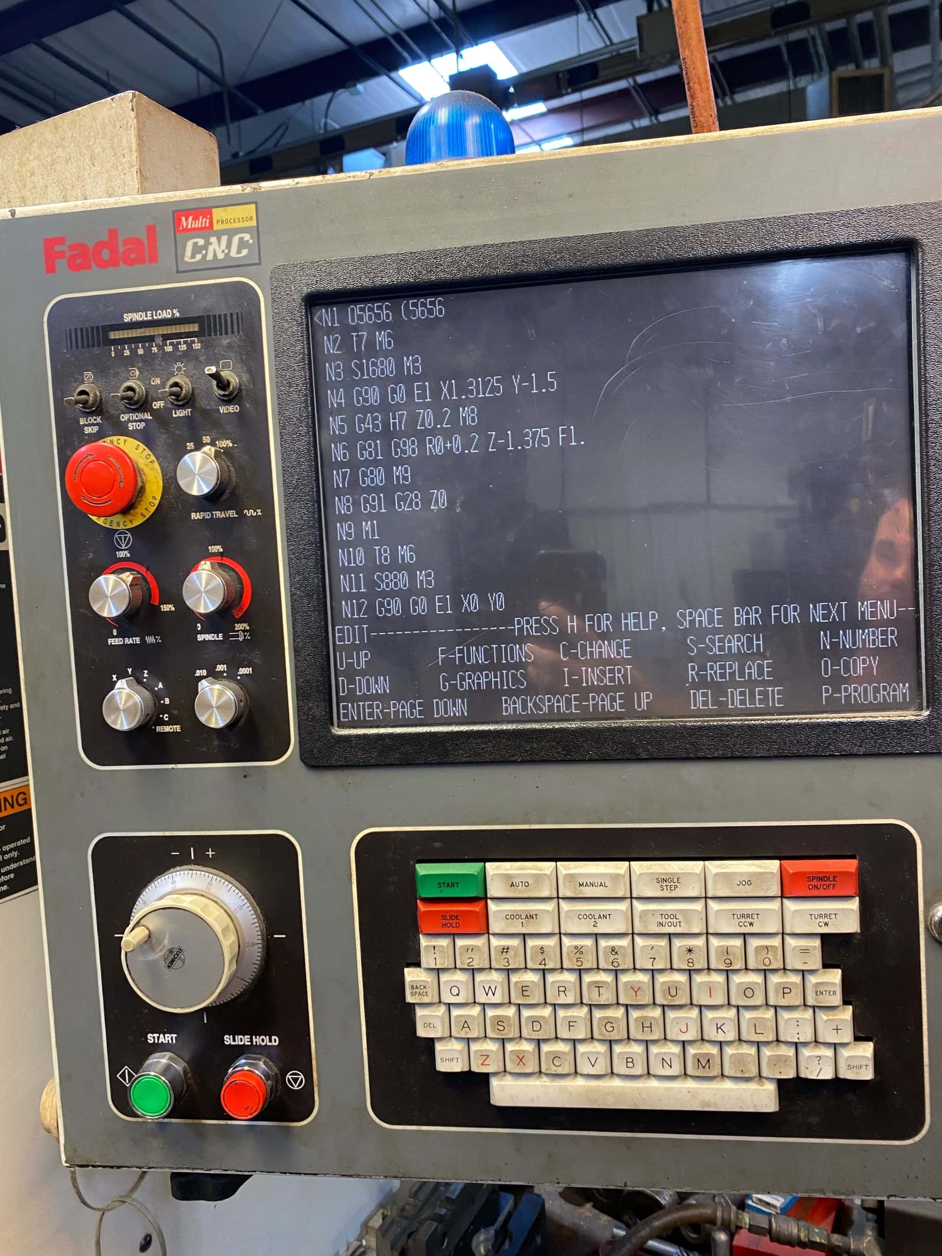 Fadal 4020 HT VMC, 2004 - 10K Spindle, 4th Axis Ready - Image 2