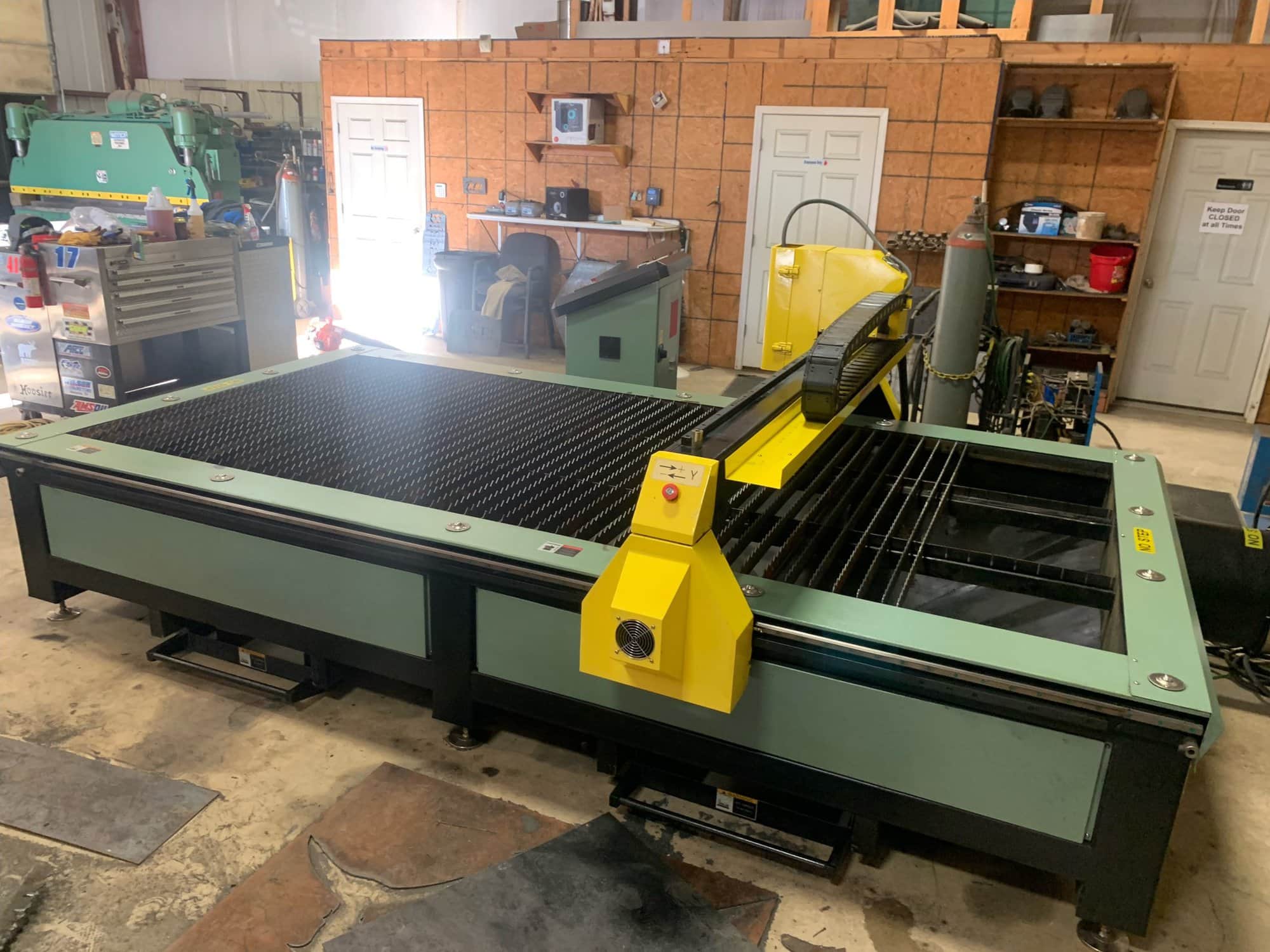 5' x 10' Piranha C510 CNC Plasma, 2017 - Hypertherm Powermax 85, Very Little Use